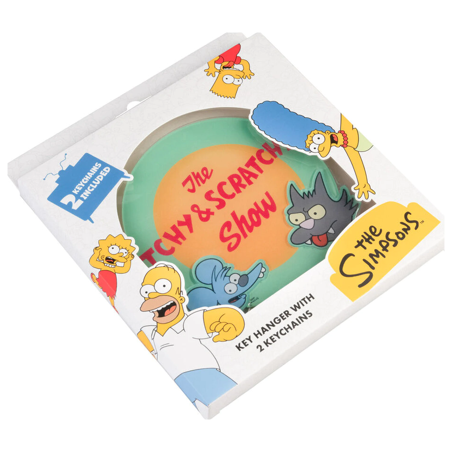 The Simpsons breloc cheie cu inel pentru chei poza produsului