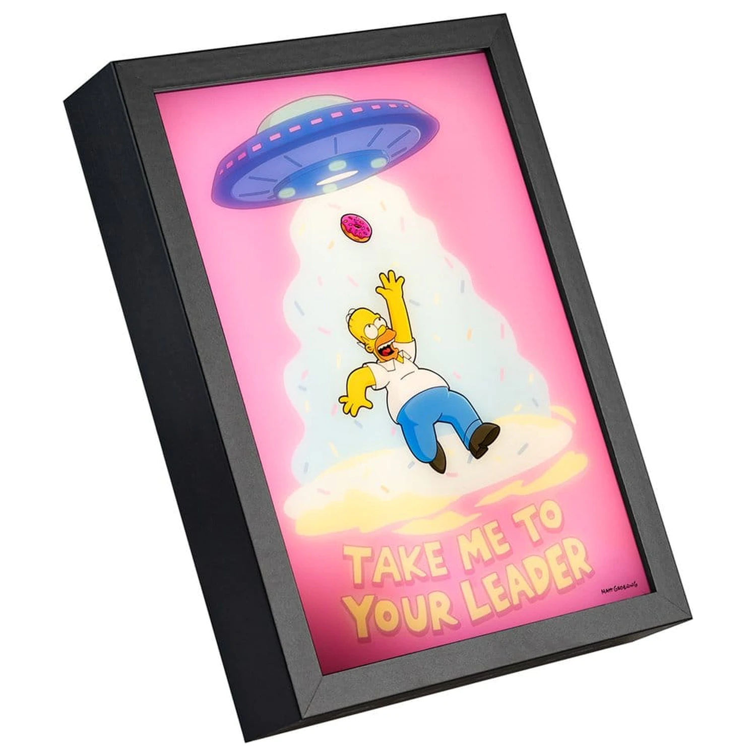 The Simpsons Poster LED înrămat 20 x 28 cm poza produsului