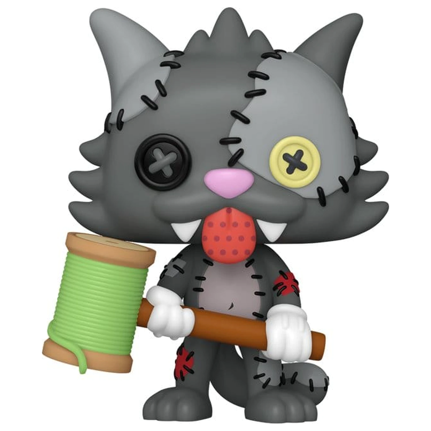 The Simpsons Funko POP! Animation figurina de vinil Scratchy Patchwork 9 cm poza produsului