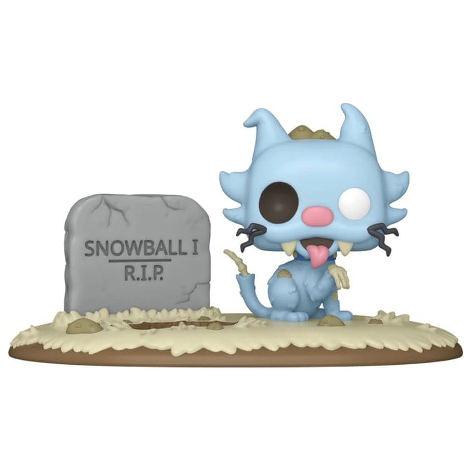 The Simpsons Funko POP! Deluxe figurină de vinil Zombie Snowball poza produsului