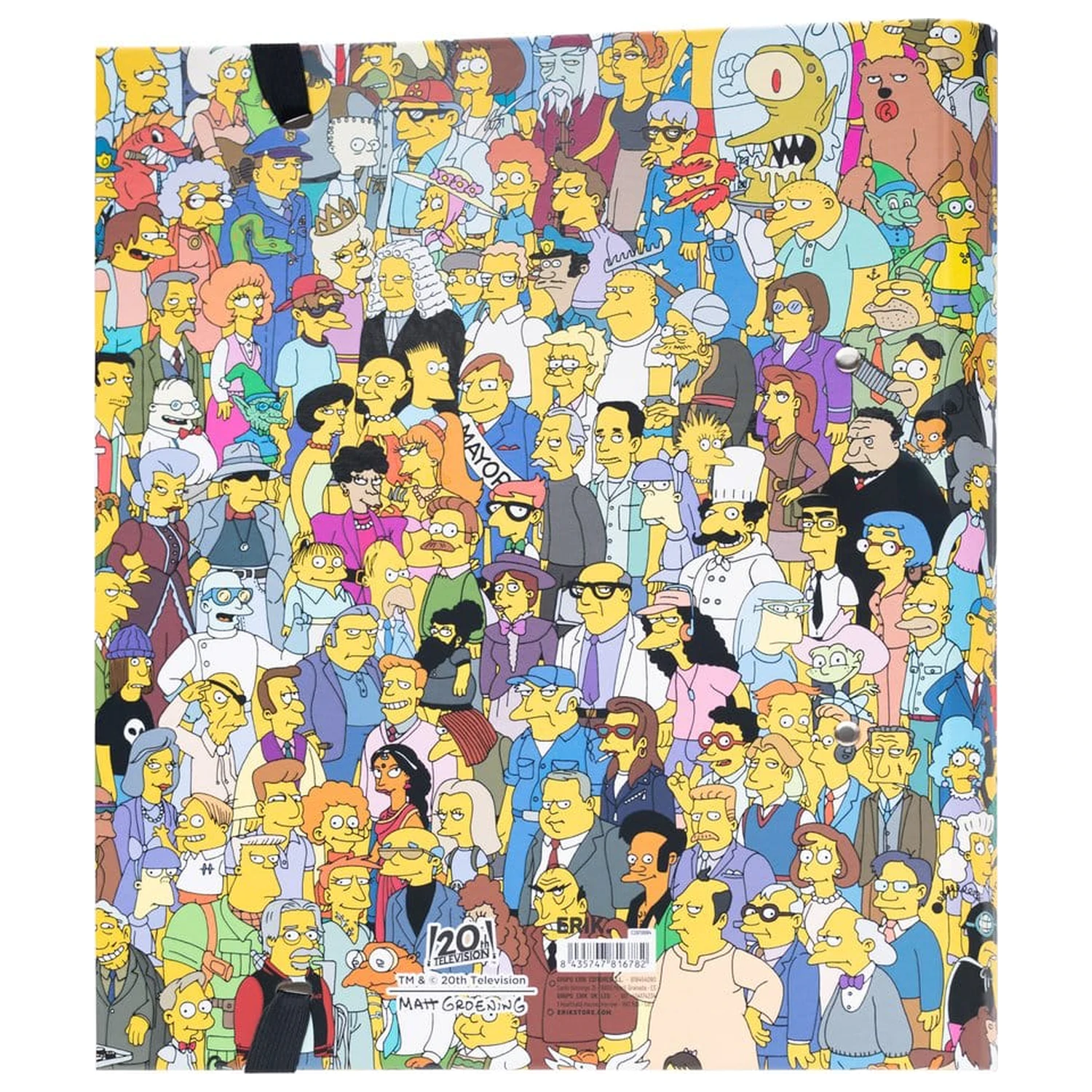 The Simpsons Dosar cu inele 2 inele 32 x 28 cm poza produsului