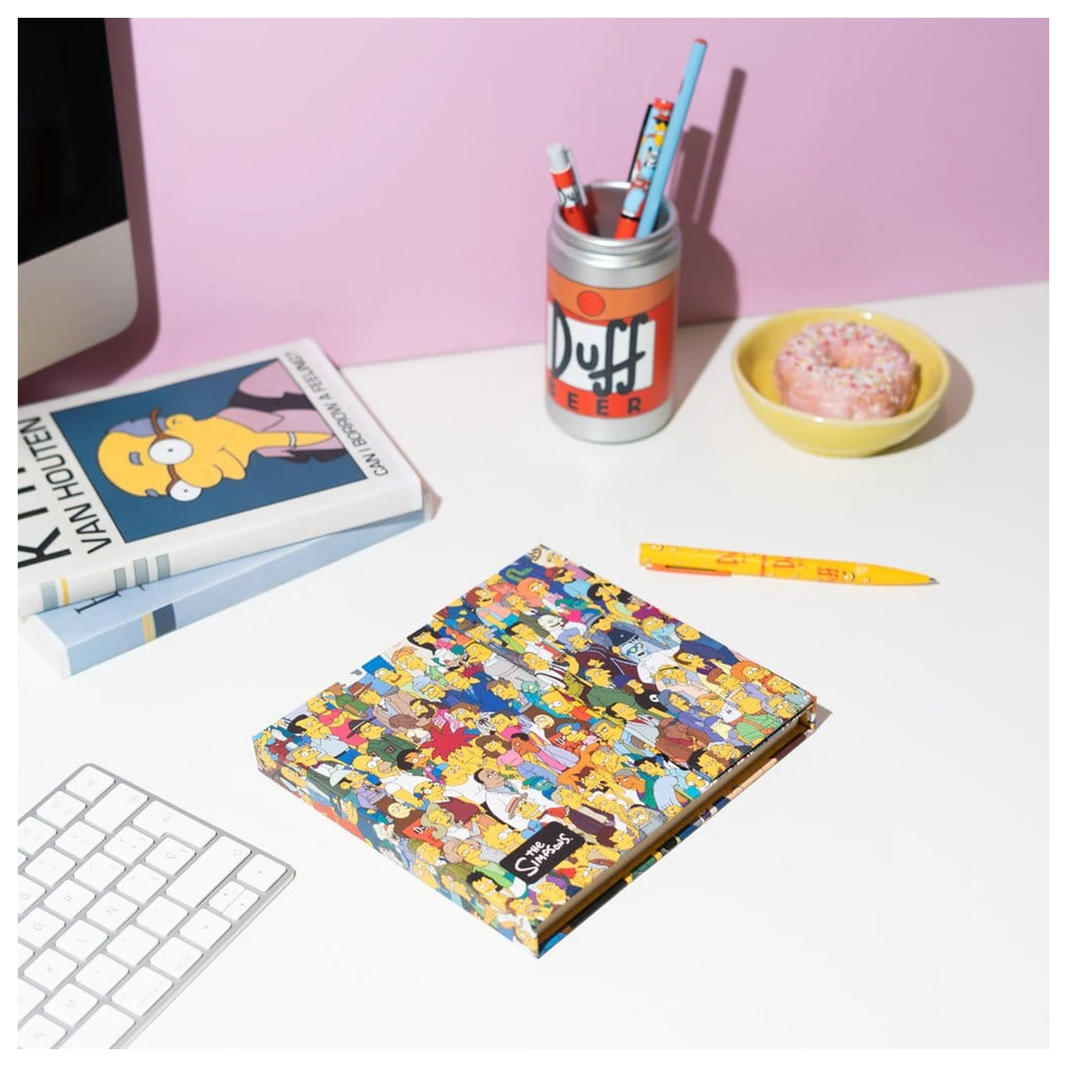 The Simpsons Planner săptămânal cu notițe adezive 19 x 17 cm poza produsului