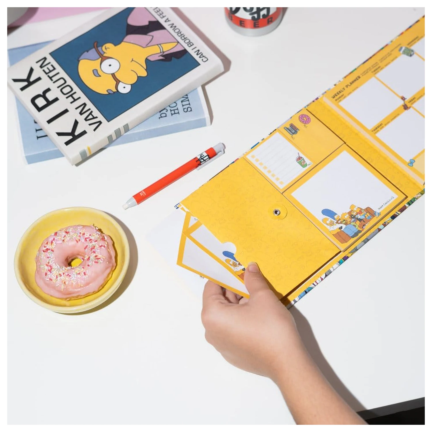 The Simpsons Planner săptămânal cu notițe adezive 19 x 17 cm poza produsului