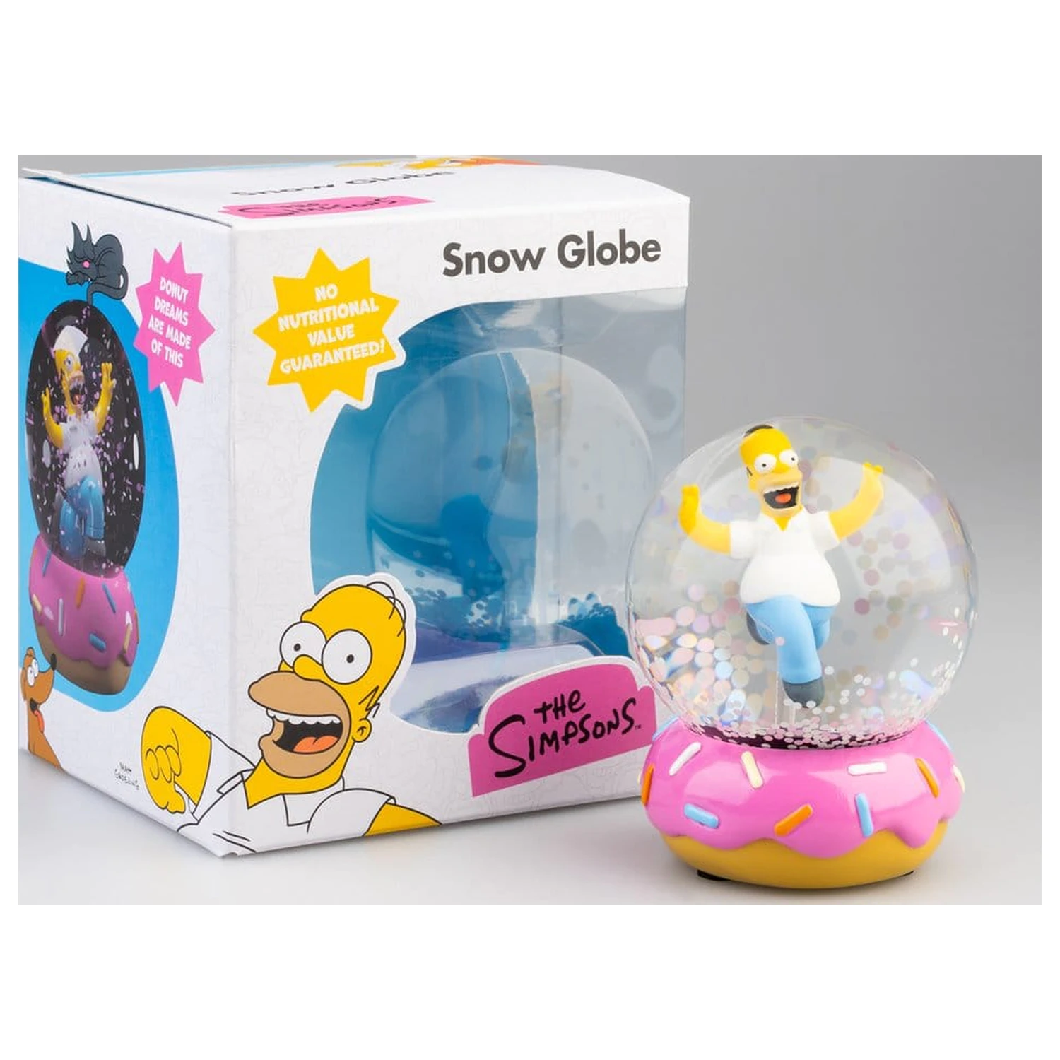 The Simpsons Glob de zapada Homer Simpson Donut 10 cm poza produsului