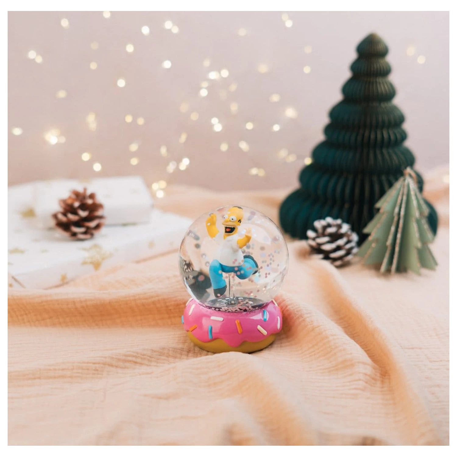 The Simpsons Glob de zapada Homer Simpson Donut 10 cm poza produsului