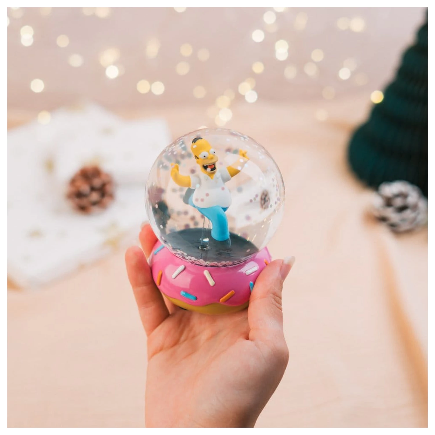 The Simpsons Glob de zapada Homer Simpson Donut 10 cm poza produsului