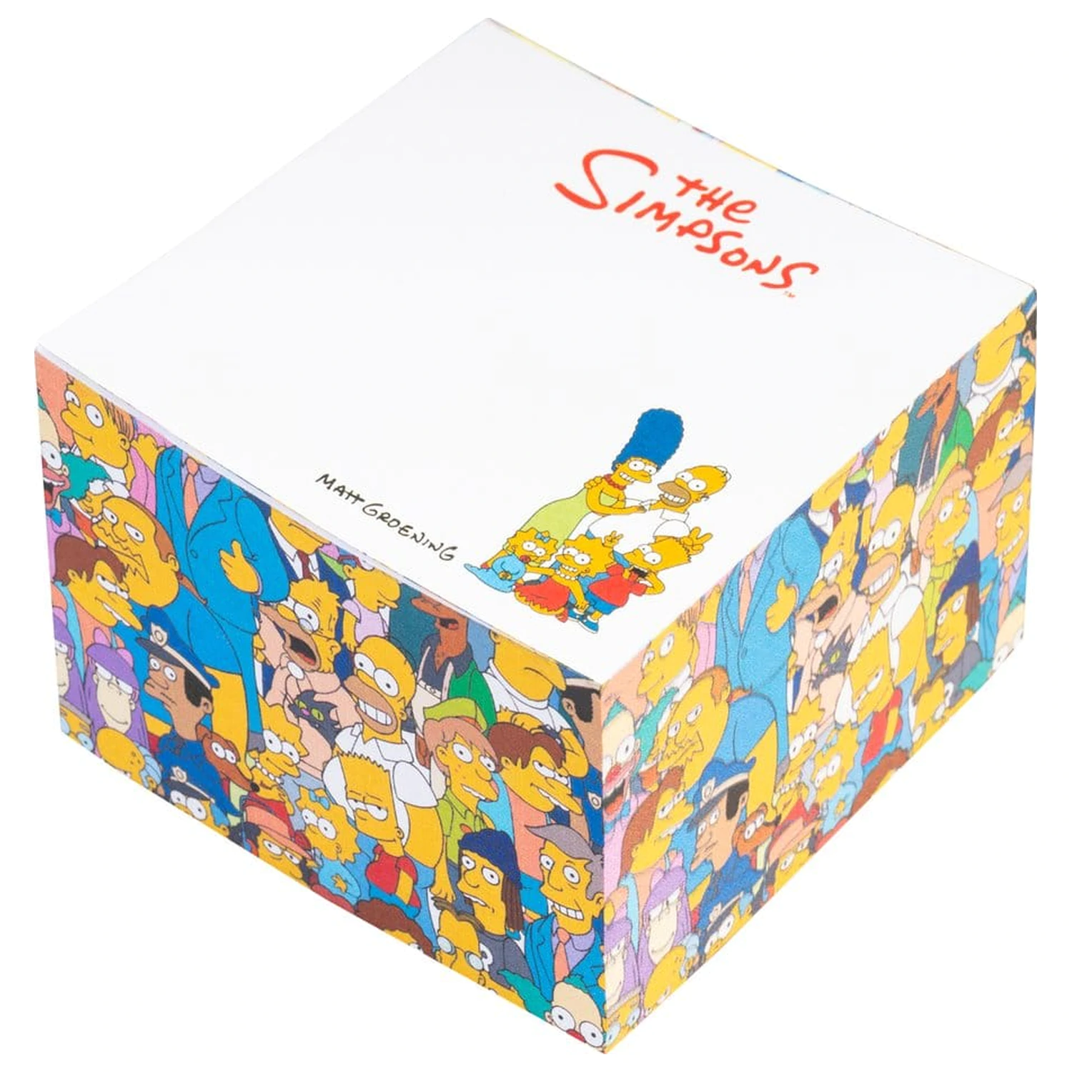 The Simpsons Bloc notes 8 x 8 cm poza produsului