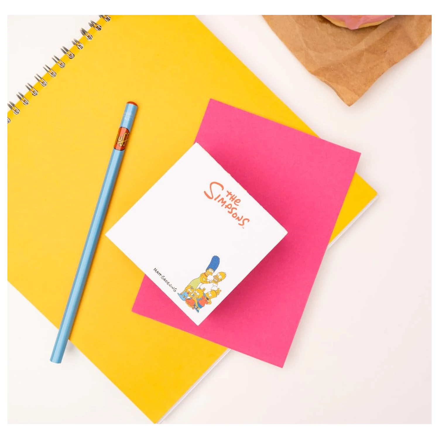 The Simpsons Bloc notes 8 x 8 cm poza produsului