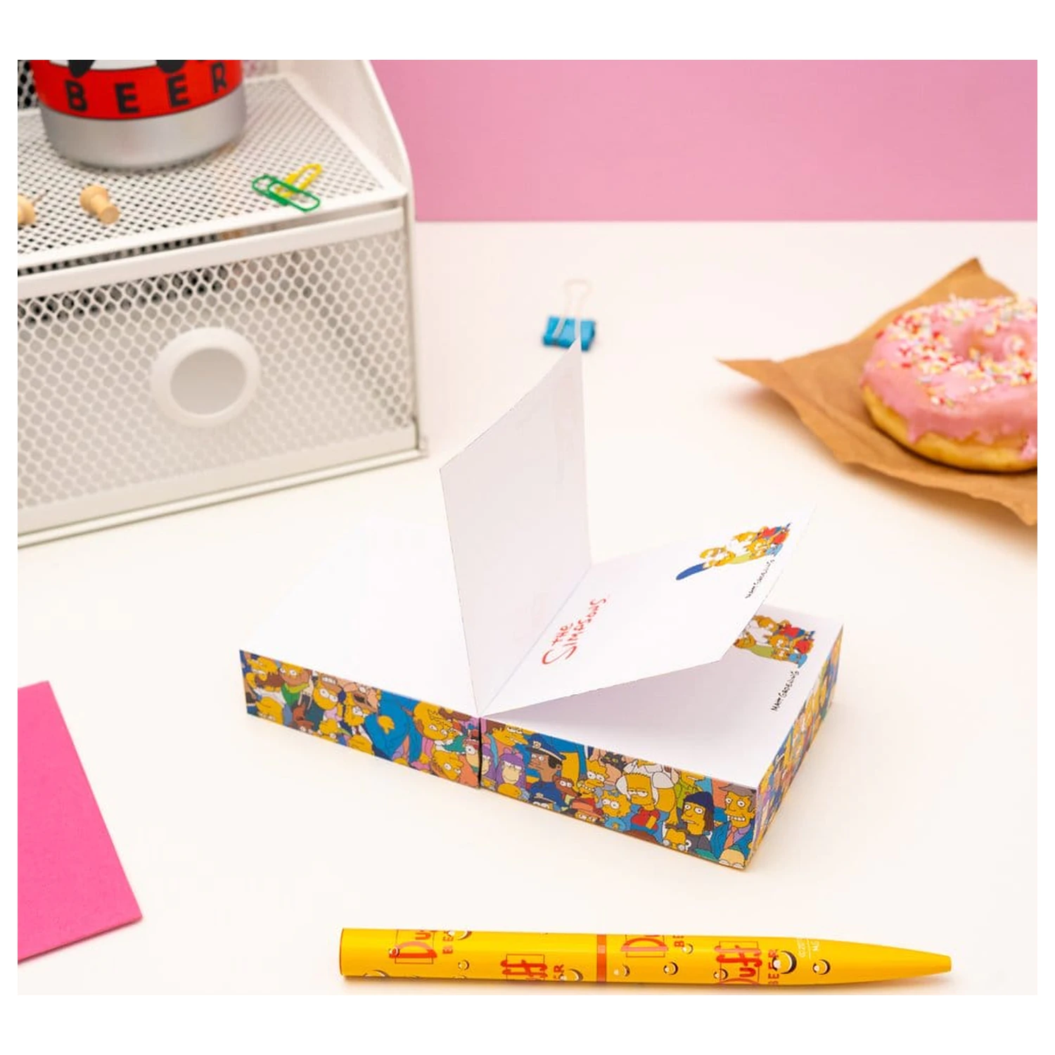 The Simpsons Bloc notes 8 x 8 cm poza produsului