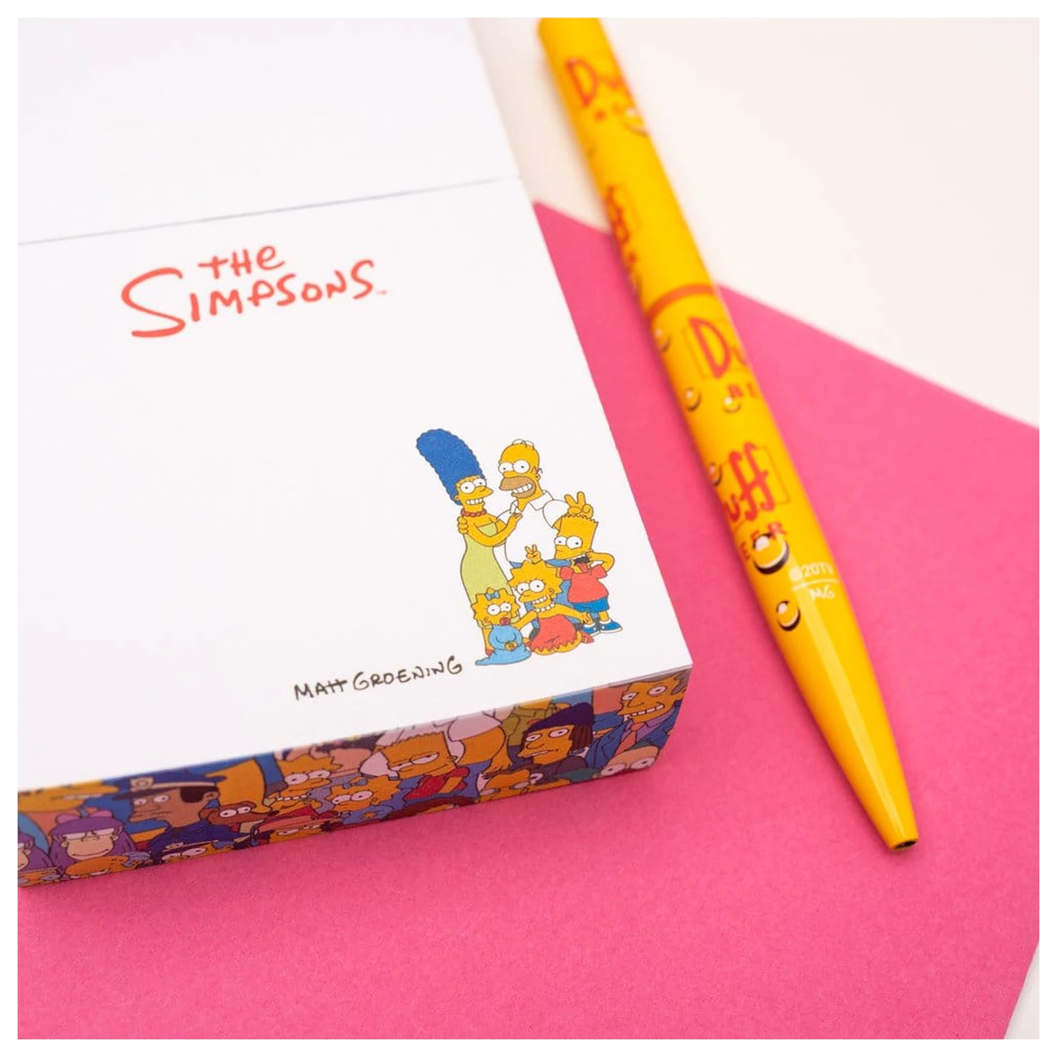 The Simpsons Bloc notes 8 x 8 cm poza produsului