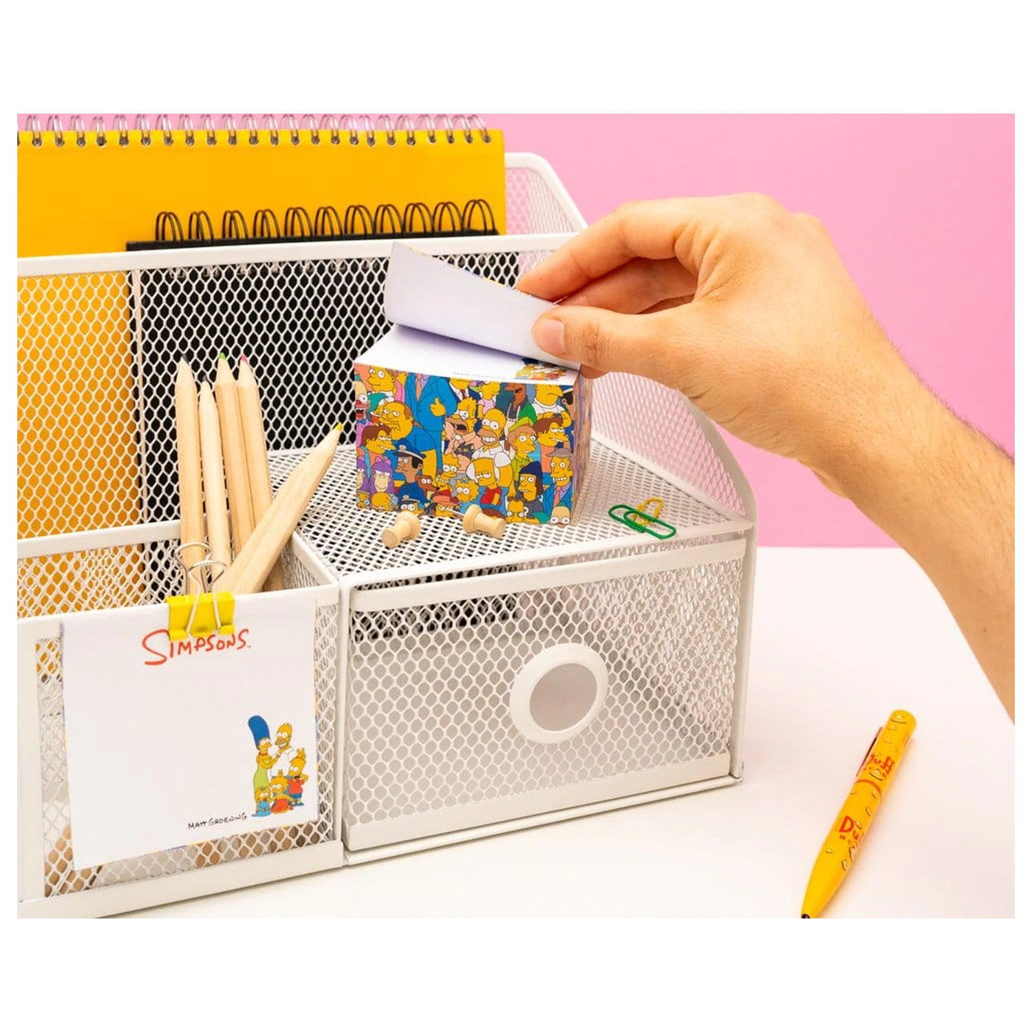 The Simpsons Bloc notes 8 x 8 cm poza produsului