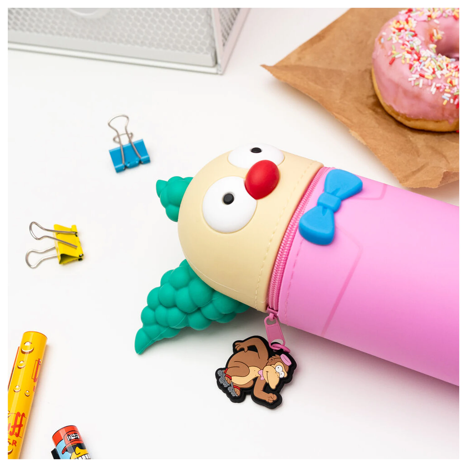 The Simpsons Krusty the Clown etui 3D pentru creioane poza produsului
