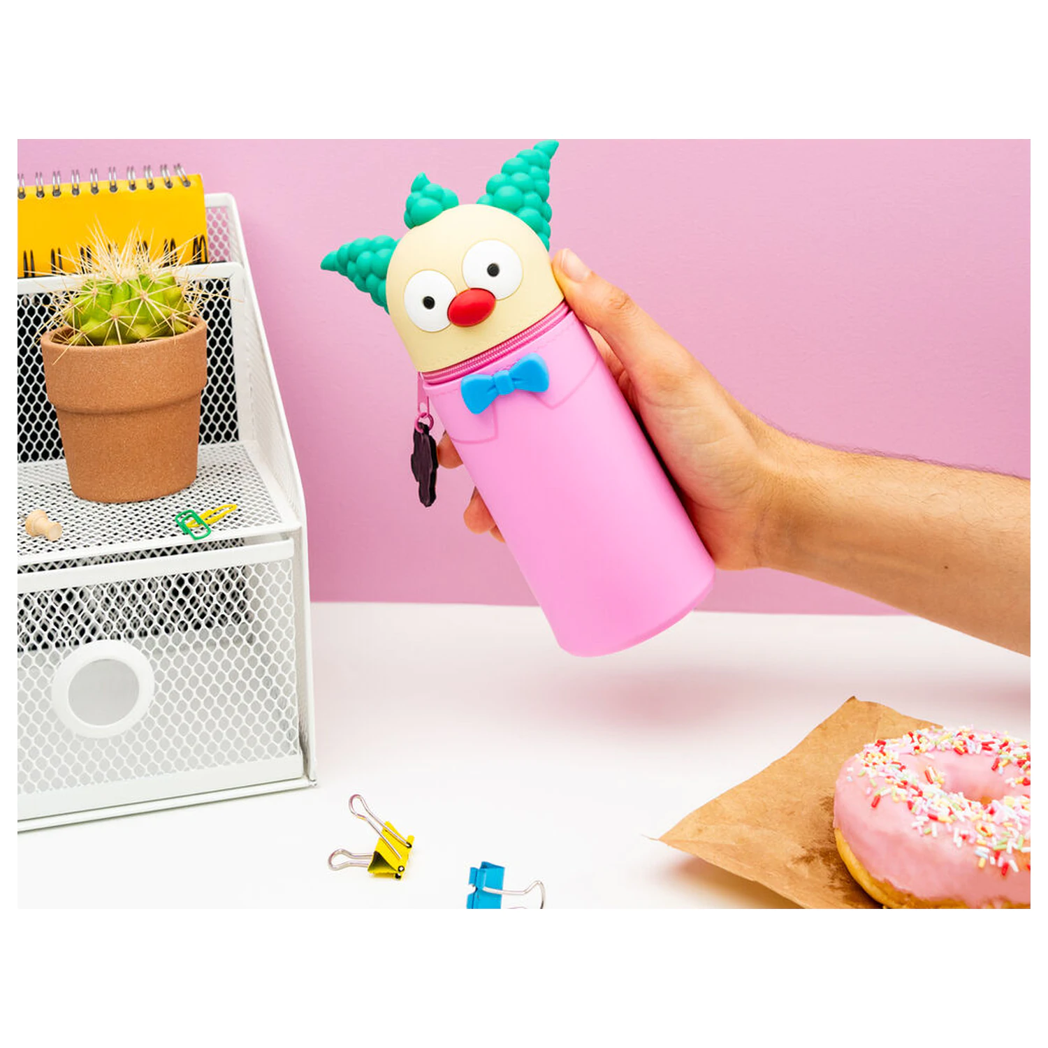 The Simpsons Krusty the Clown etui 3D pentru creioane poza produsului