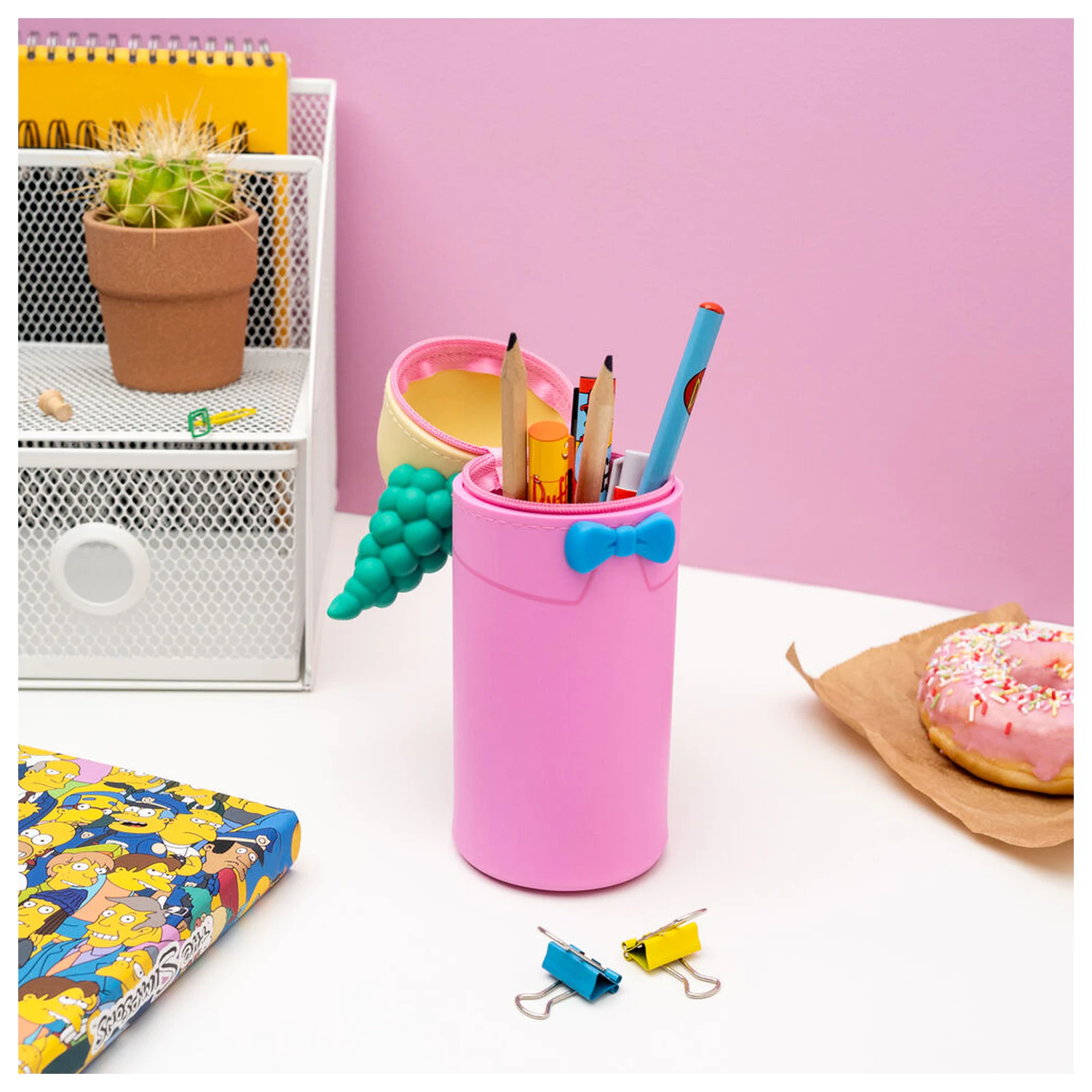 The Simpsons Krusty the Clown etui 3D pentru creioane poza produsului
