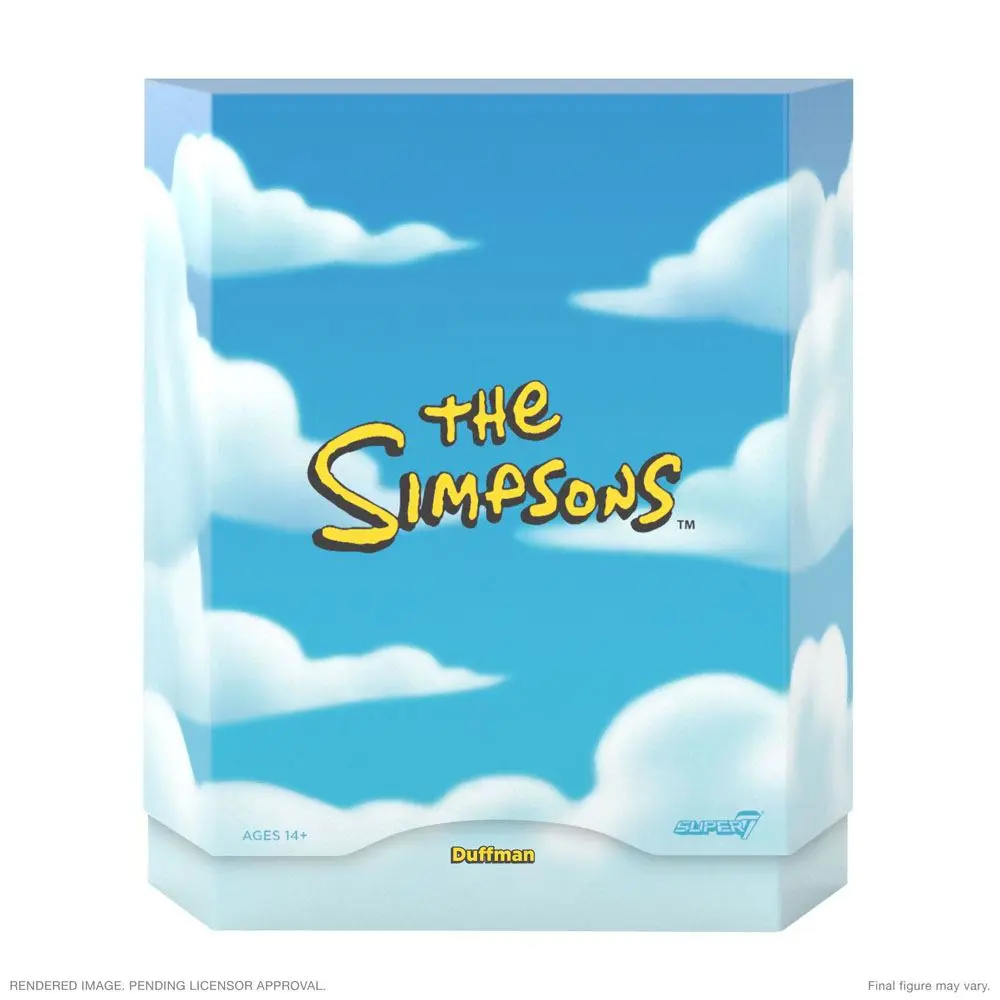 The Simpsons Ultimates Figurina de Acțiune Duffman 18 cm poza produsului