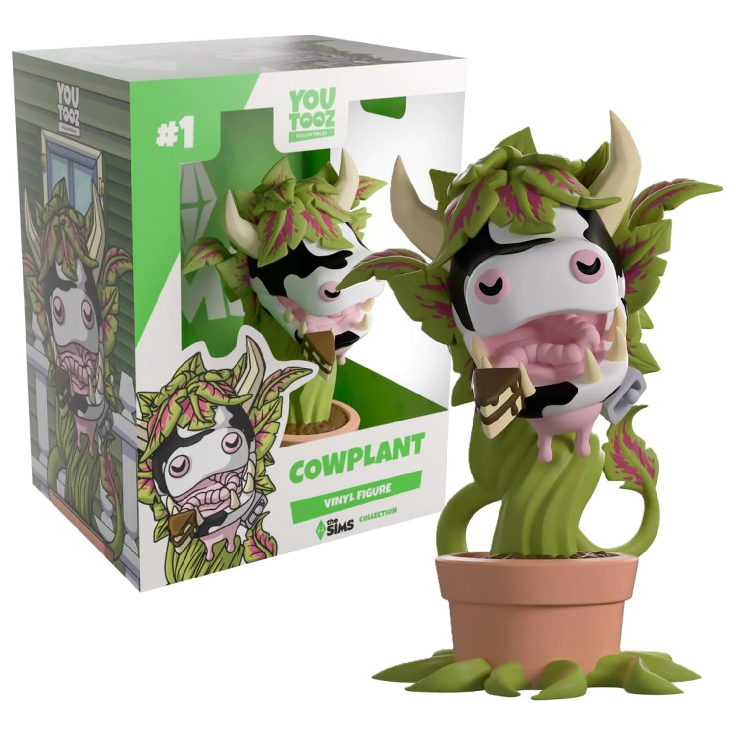 Figurina The Sims Cowplant Youtooz 12 cm poza produsului