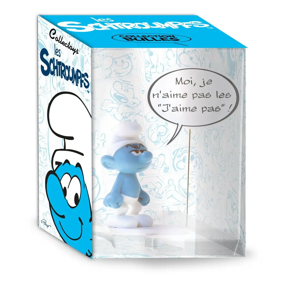 The Smurfs Collectoys Comics Statuie Vorbitoare Ștrumf Morocănos 22 cm *French Version* poza produsului