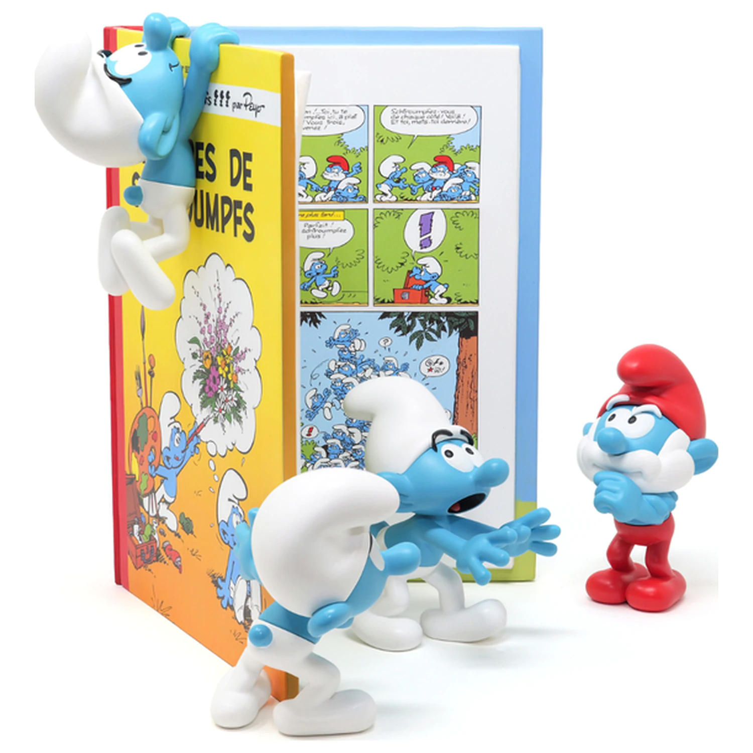 Statuie The Smurfs Escape Bubble 20 cm poza produsului