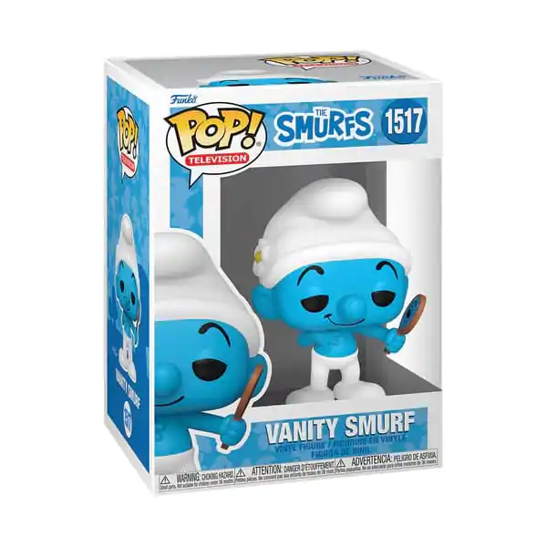The Smurfs Funko POP! TV Figurina Vinil Vanity Smurf 9 cm poza produsului