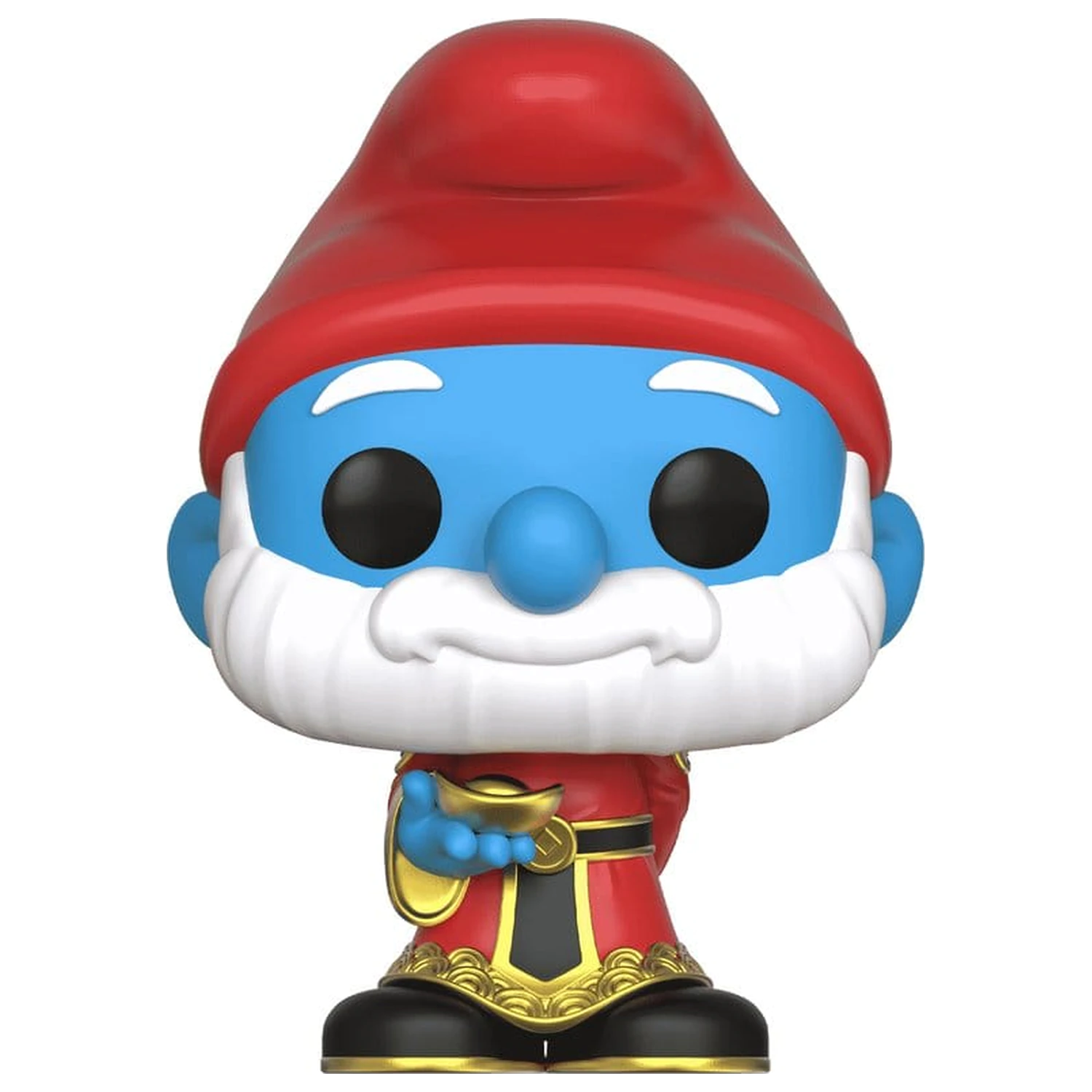 The Smurfs Funko POP! Figurina de vinil Papa Smurf Exclusive Edition 9 cm poza produsului