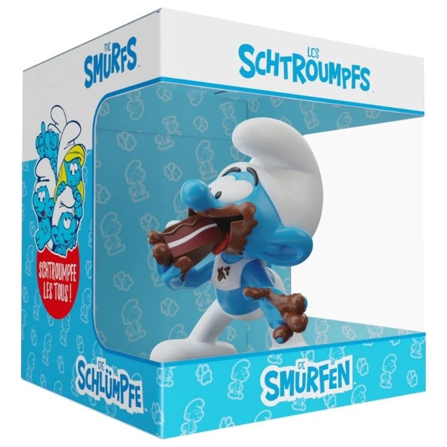 The Smurfs Statuie Greedy Smurf 10 cm poza produsului