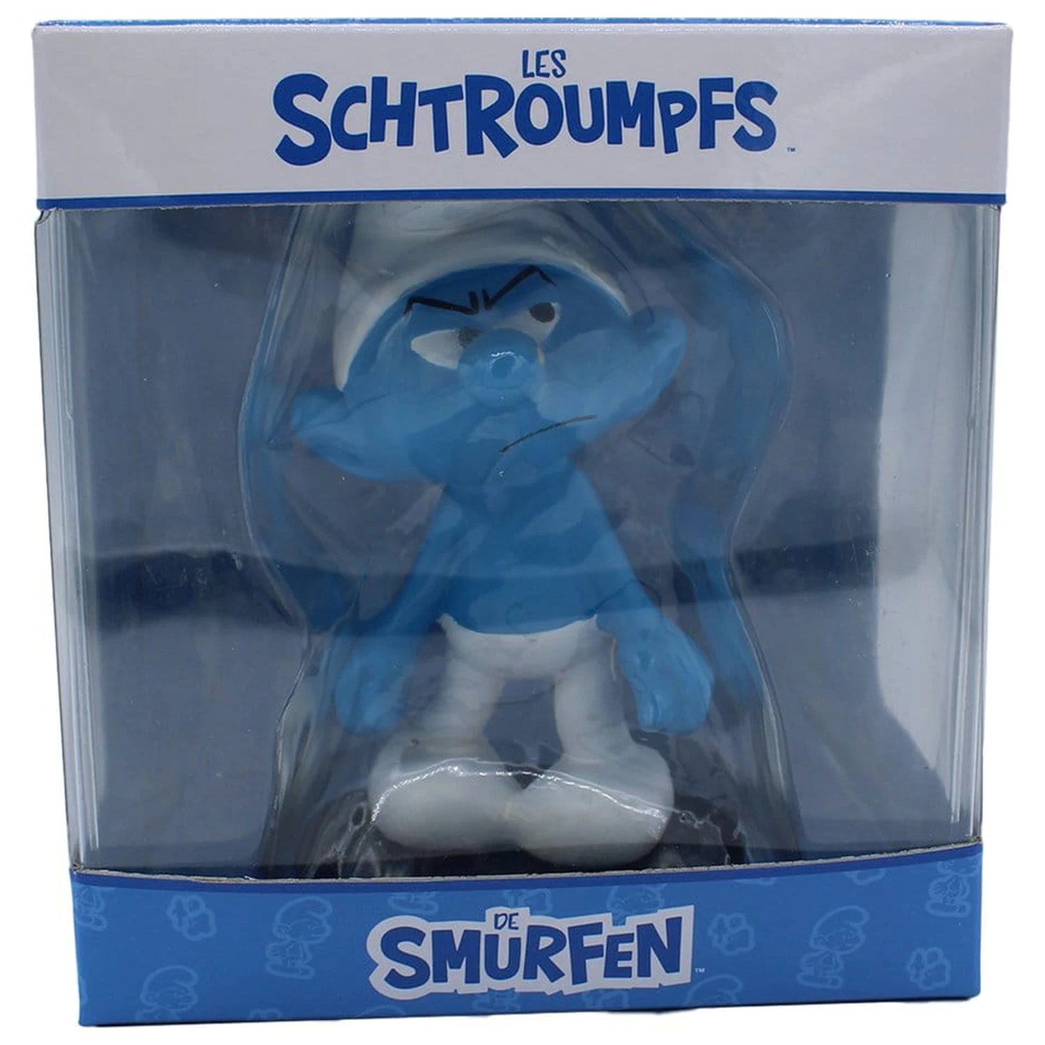 Statuia Smurfs Grouchy Smurf 11 cm poza produsului