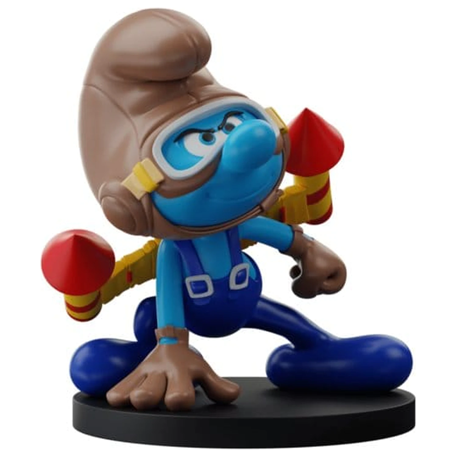 The Smurfs Statuie Smurf Jetpack 10 cm poza produsului