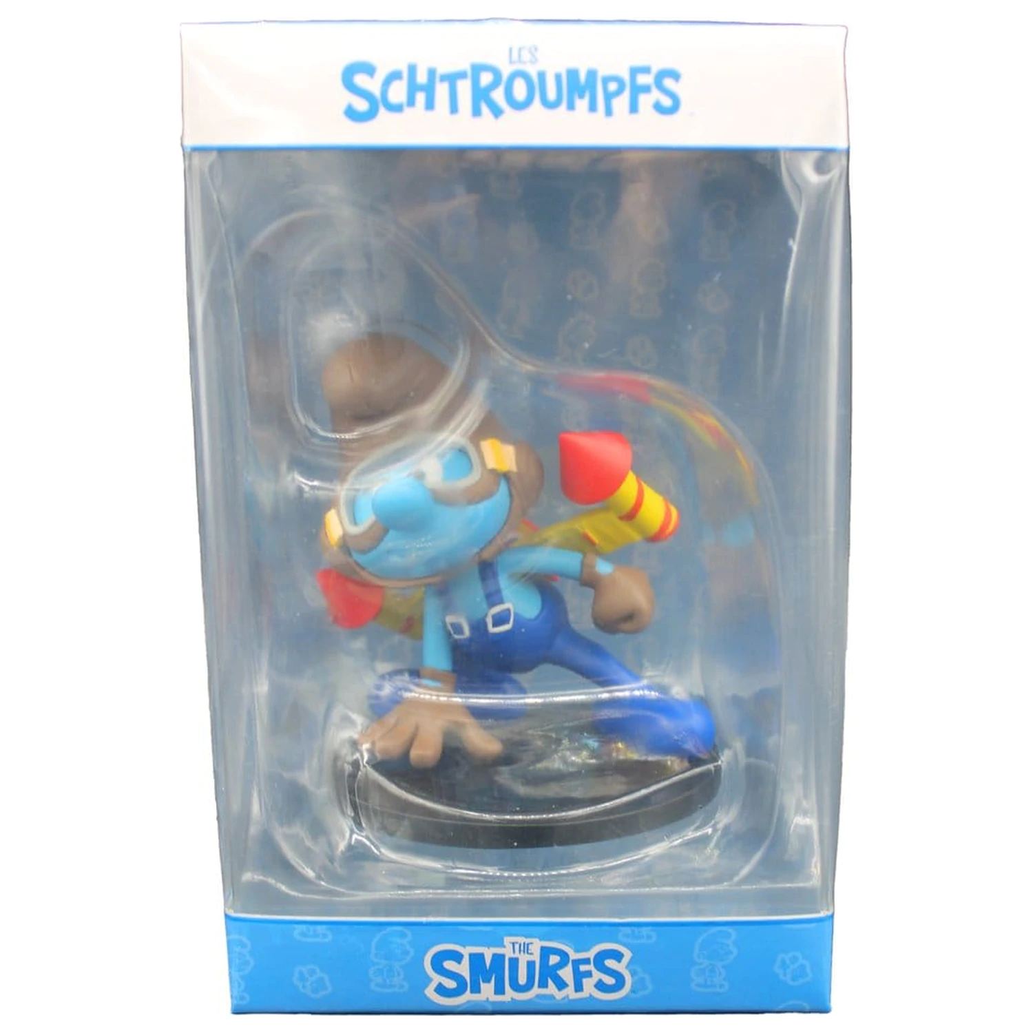 The Smurfs Statuie Smurf Jetpack 10 cm poza produsului