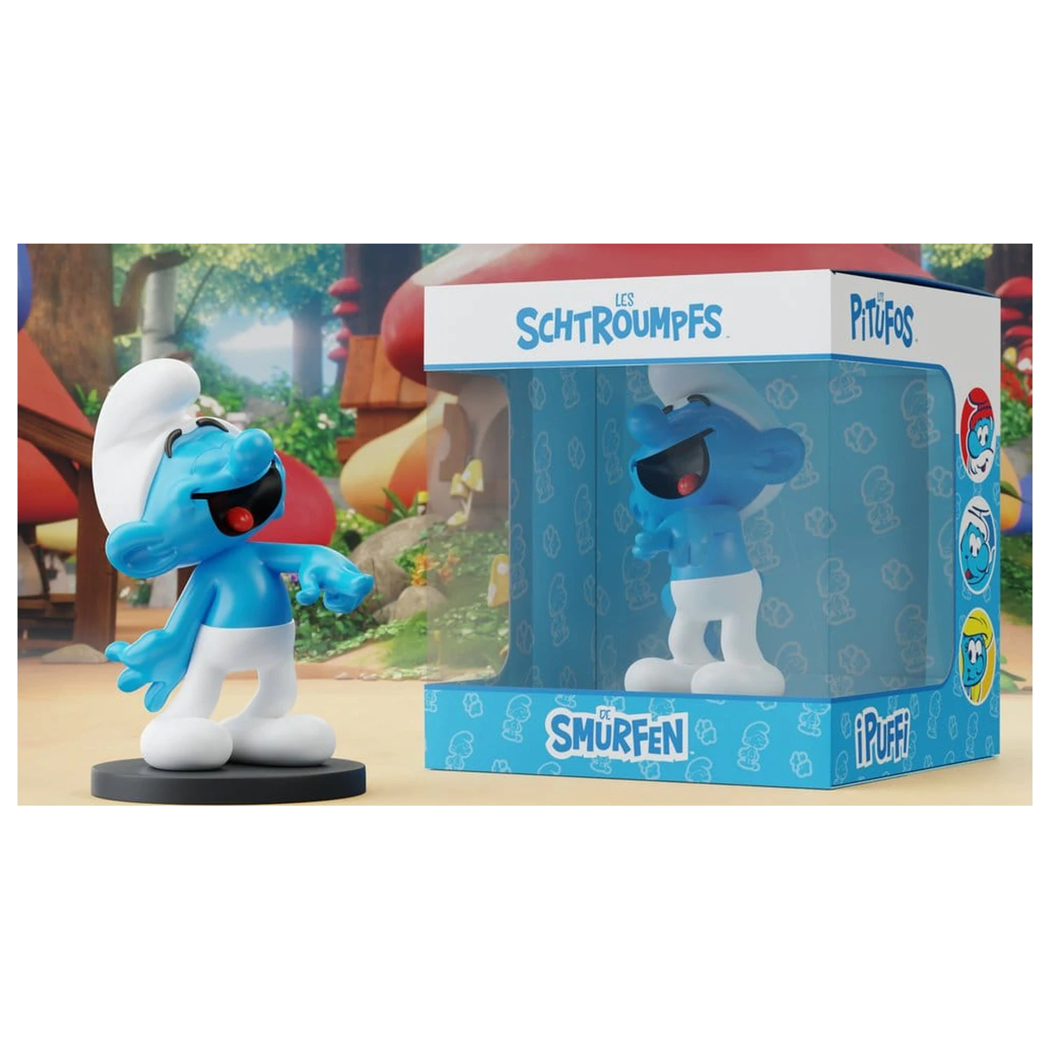 The Smurfs Statuie Jokey Smurf 11 cm poza produsului