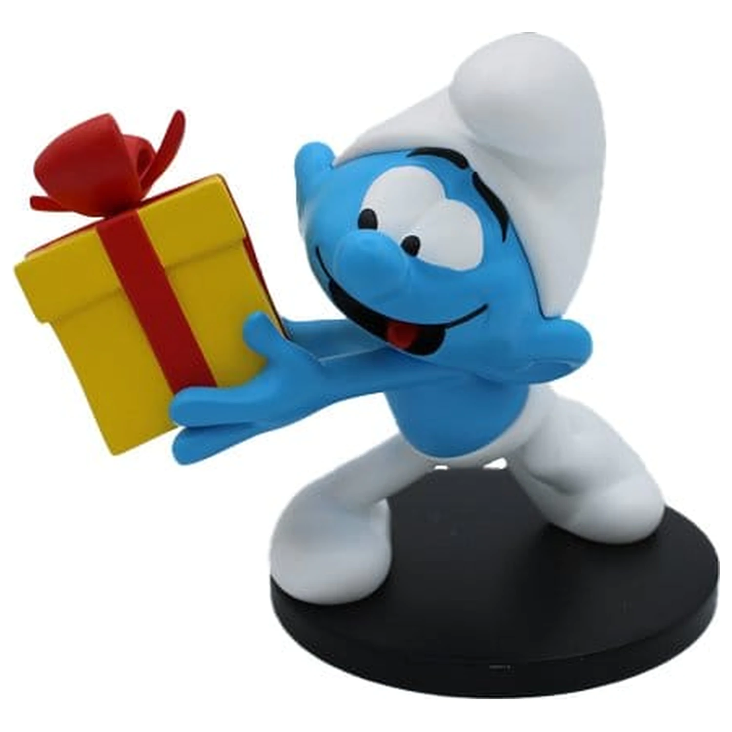 The Smurfs Statuie Jokey Smurf with Gift 10 cm poza produsului