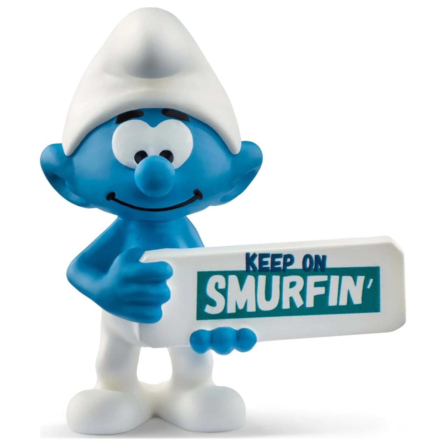 The Smurfs Mini-Figurină Smurf cu o Pălărie (Keep on Smurfin') 5 cm poza produsului