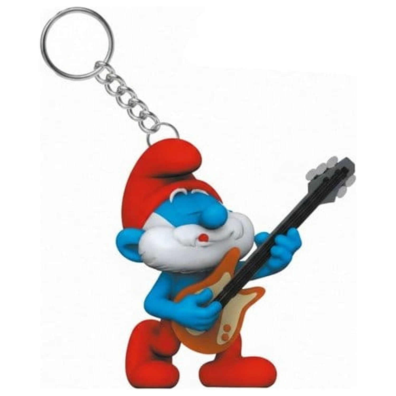 The Smurfs Breloc Papa Smurf cu Chitara poza produsului