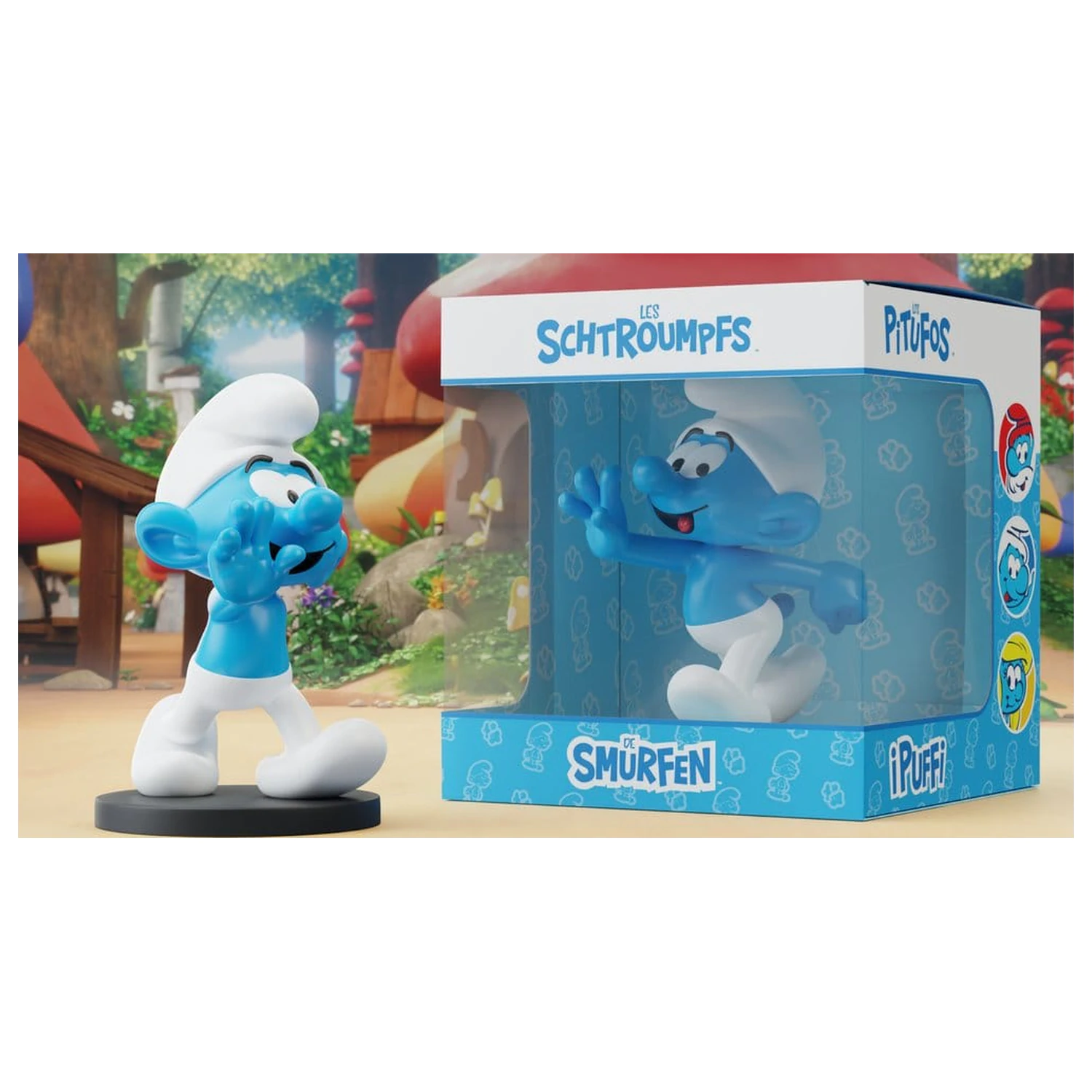The Smurfs Statuie Smurf 11 cm poza produsului