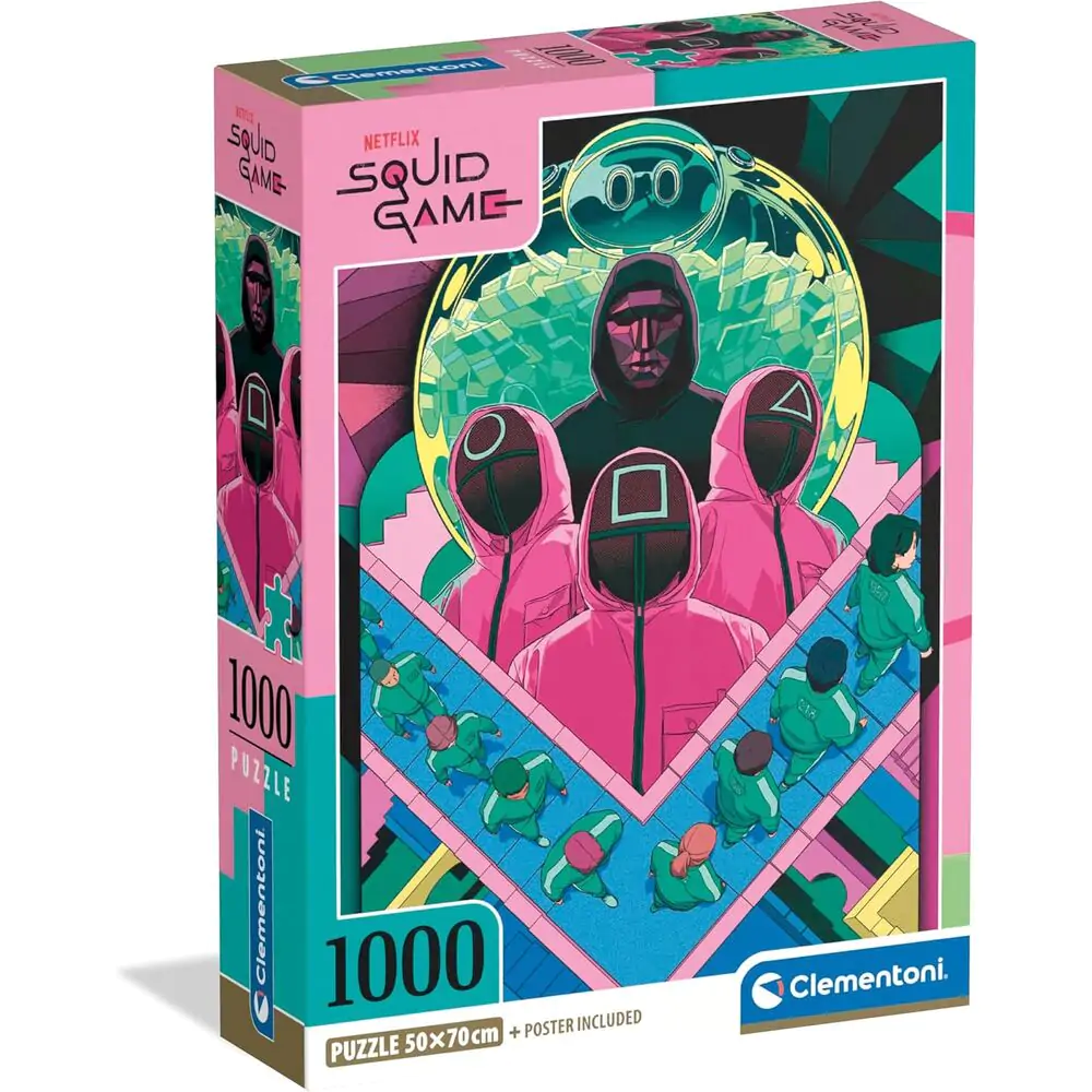 The Squid Game 2 puzzle 1000 de piese poza produsului