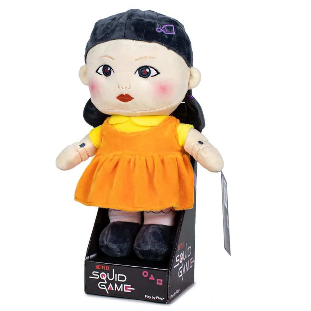 The Squid Game papusa de plus jucarie 28cm poza produsului