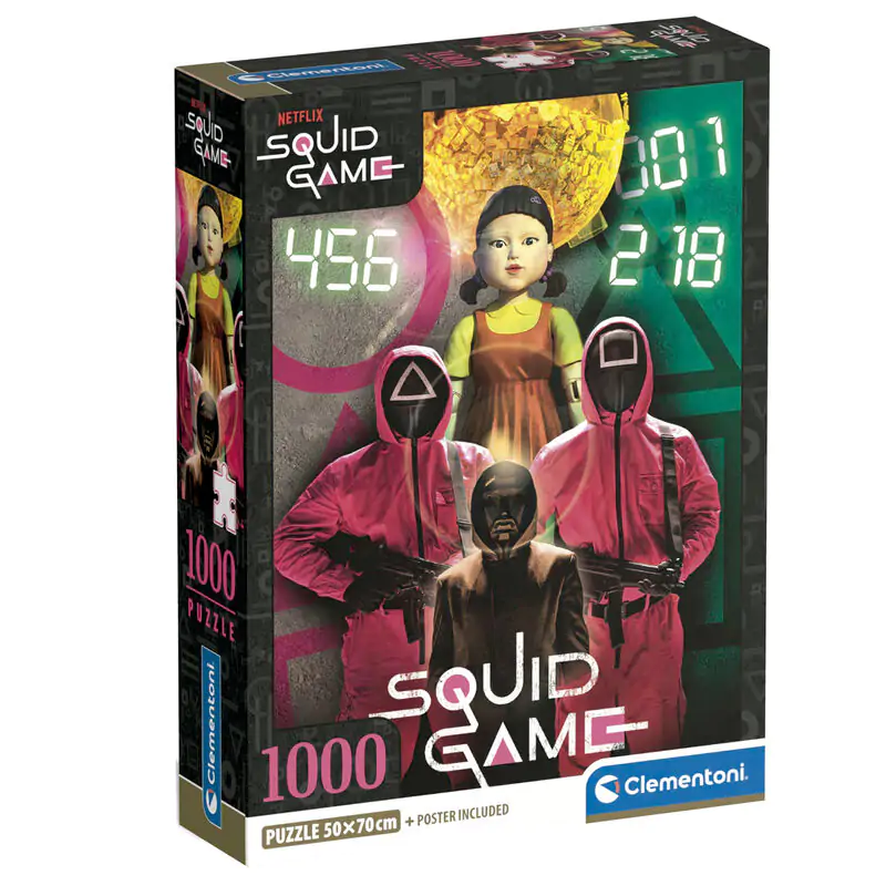 The Squid Game puzzle 1000 piese poza produsului