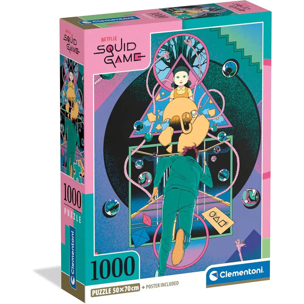 The Squid Game puzzle 1000 piese poza produsului