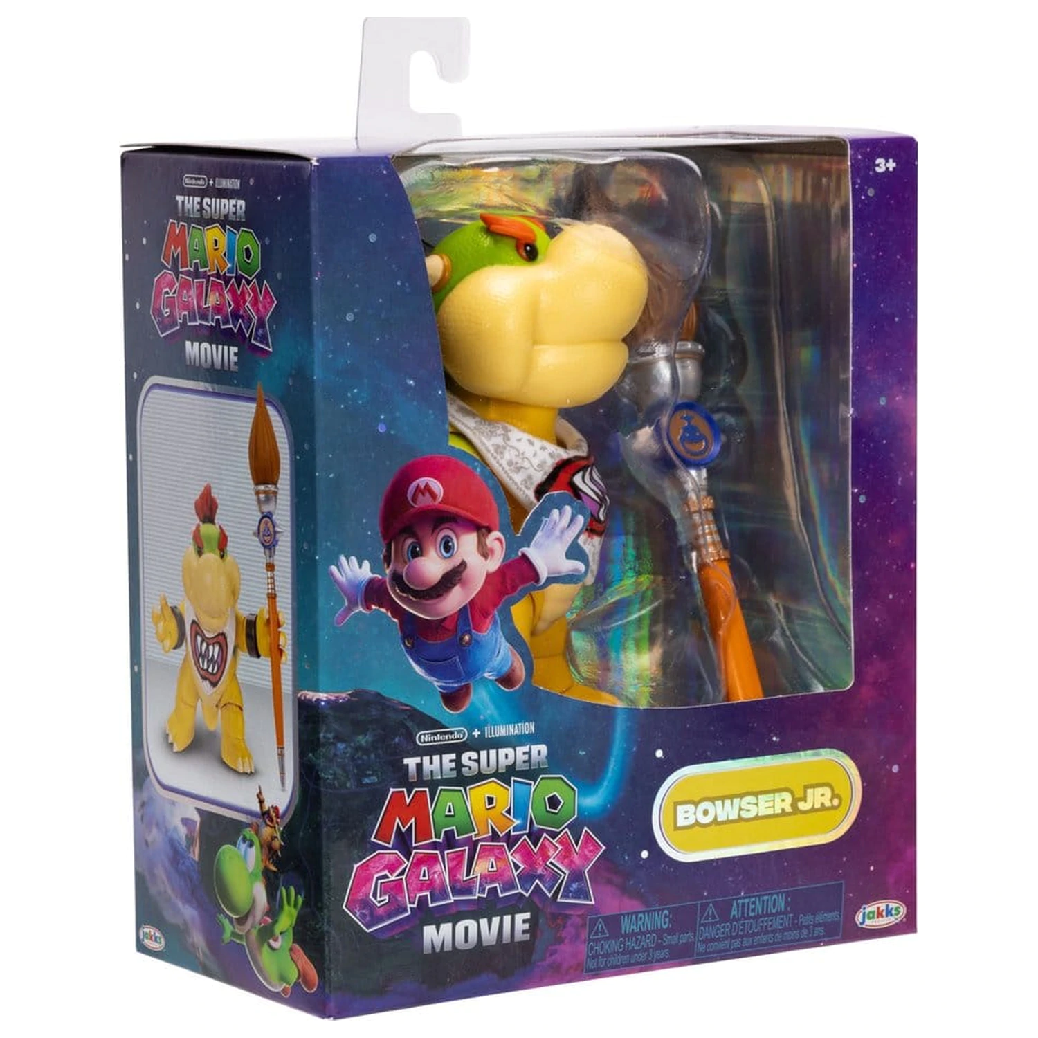 The Super Mario Galaxy Movie Figurina de actiune Bowser Jr. 13 cm poza produsului