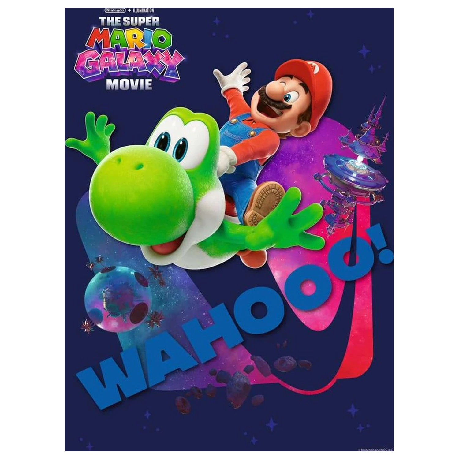 The Super Mario Galaxy Movie Puzzle Jigsaw pentru Copii (150 Piese XXL) poza produsului