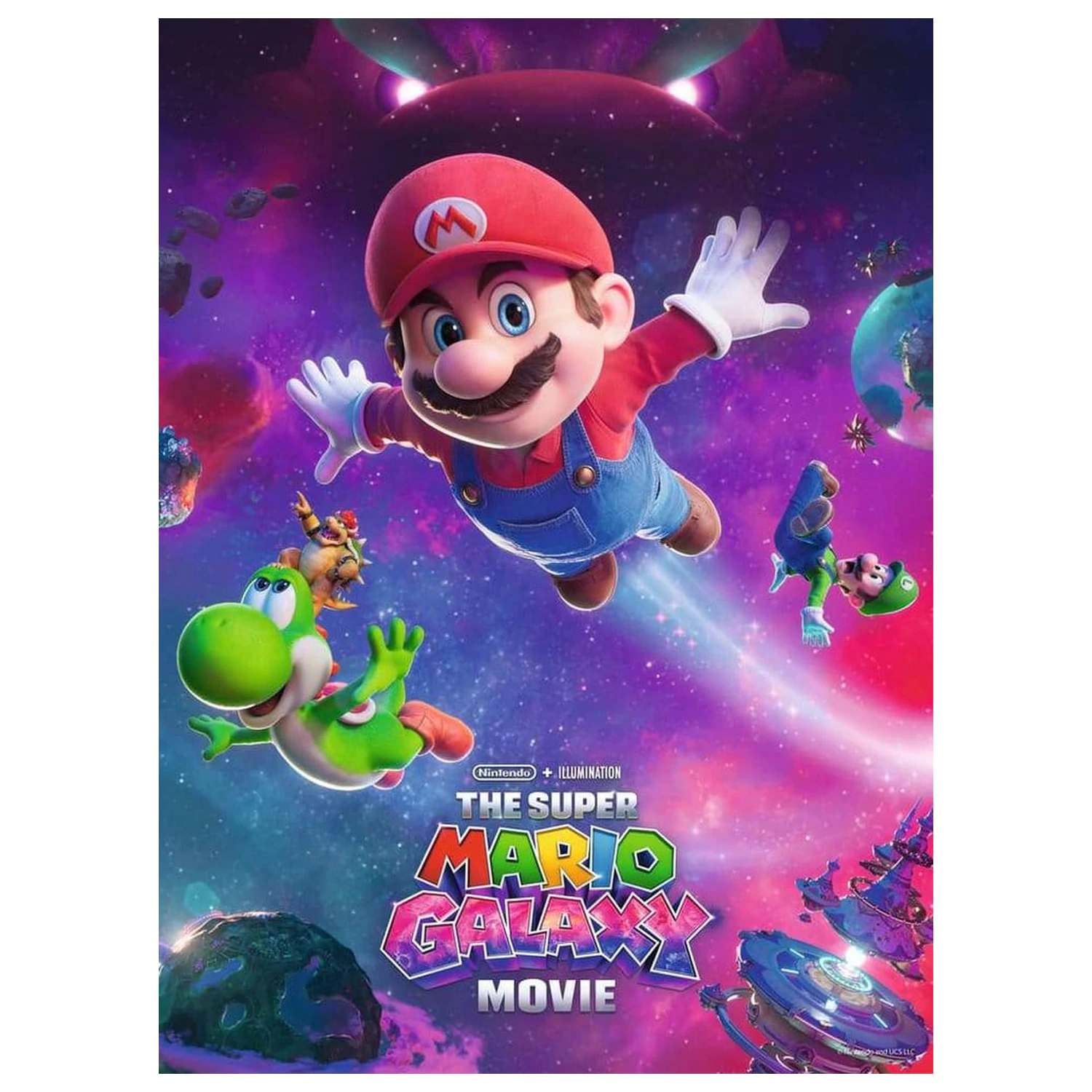 The Super Mario Galaxy Movie Puzzle Jigsaw pentru Copii (300 piese XXL) poza produsului