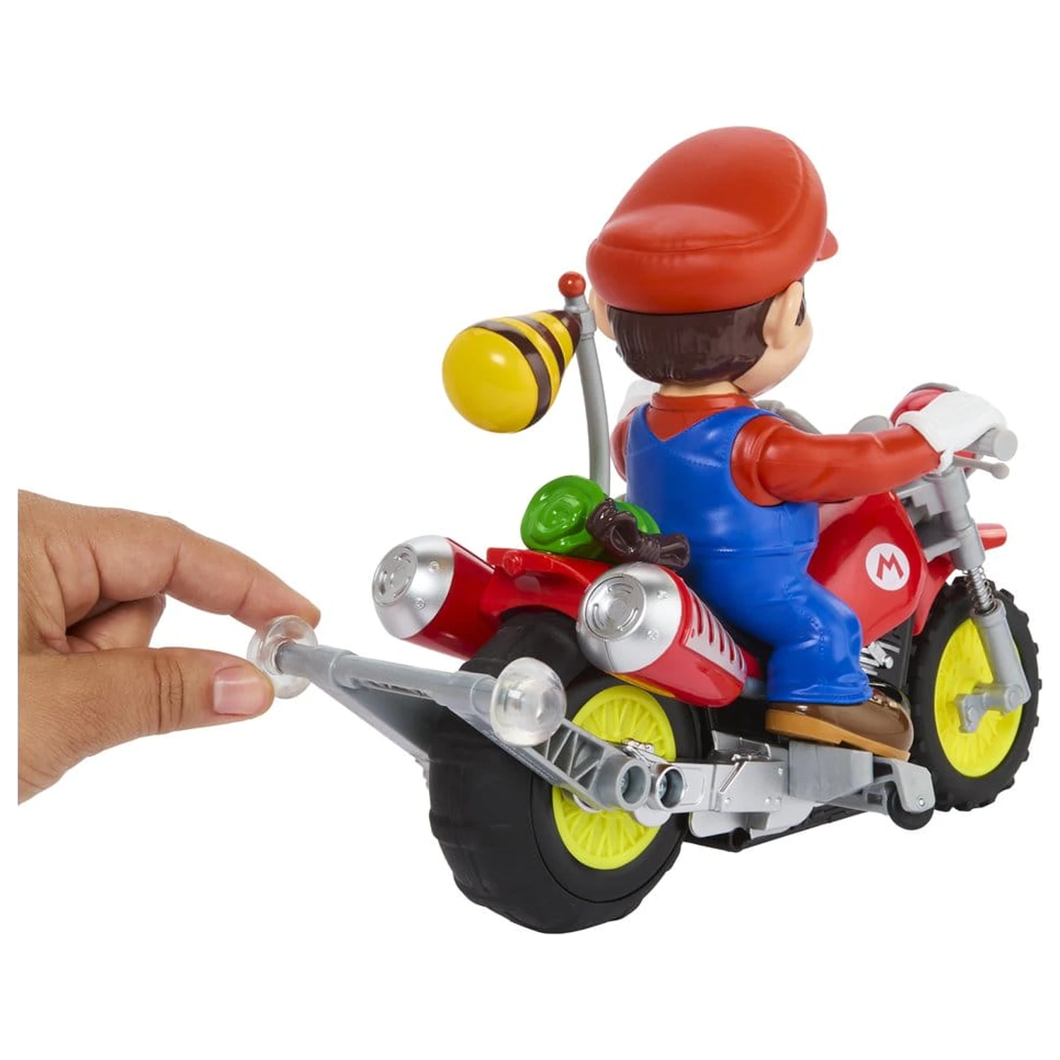 The Super Mario Galaxy Movie Mașină Hot Wheels RC Vehicle Mario Wheelie Motocross poza produsului