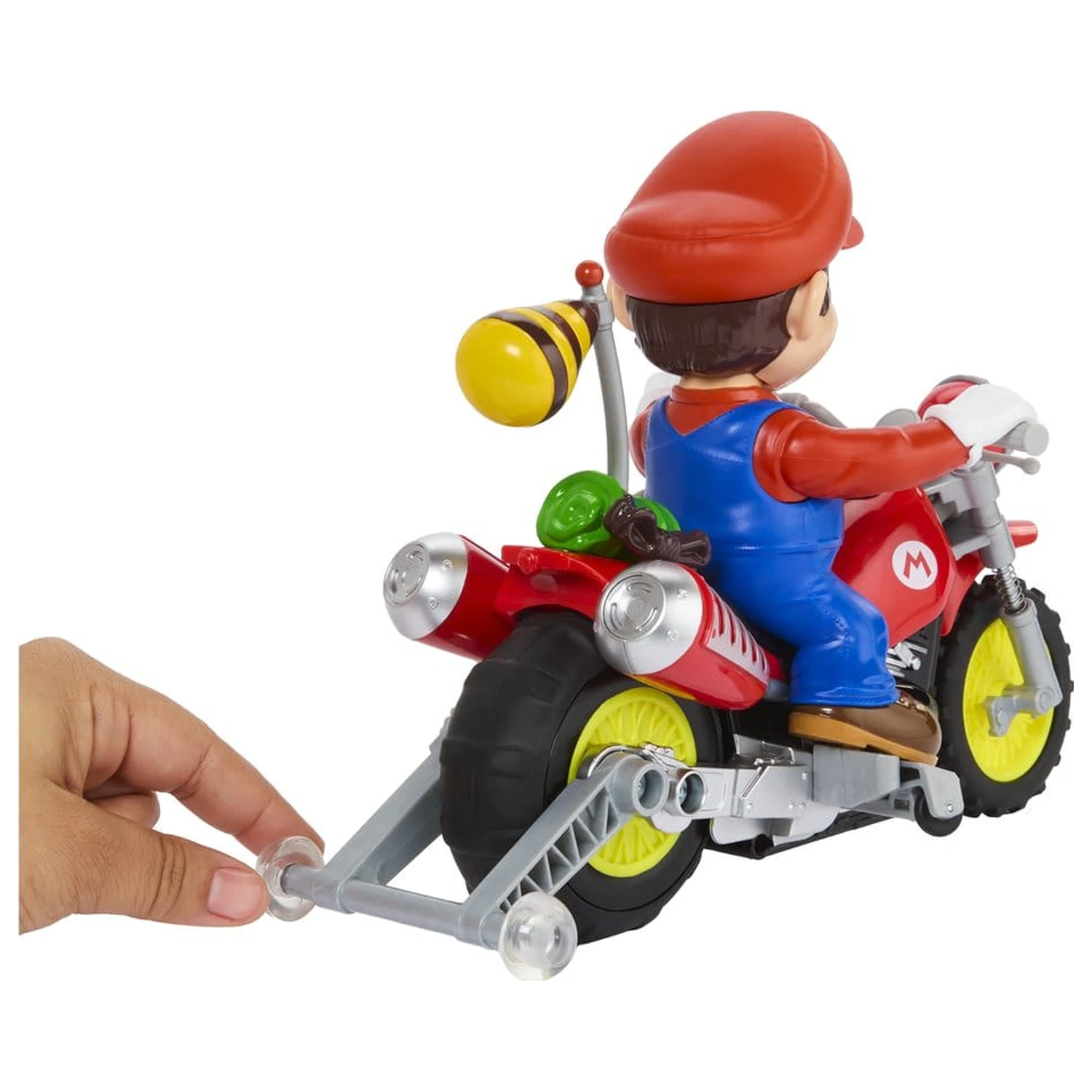 The Super Mario Galaxy Movie Mașină Hot Wheels RC Vehicle Mario Wheelie Motocross poza produsului