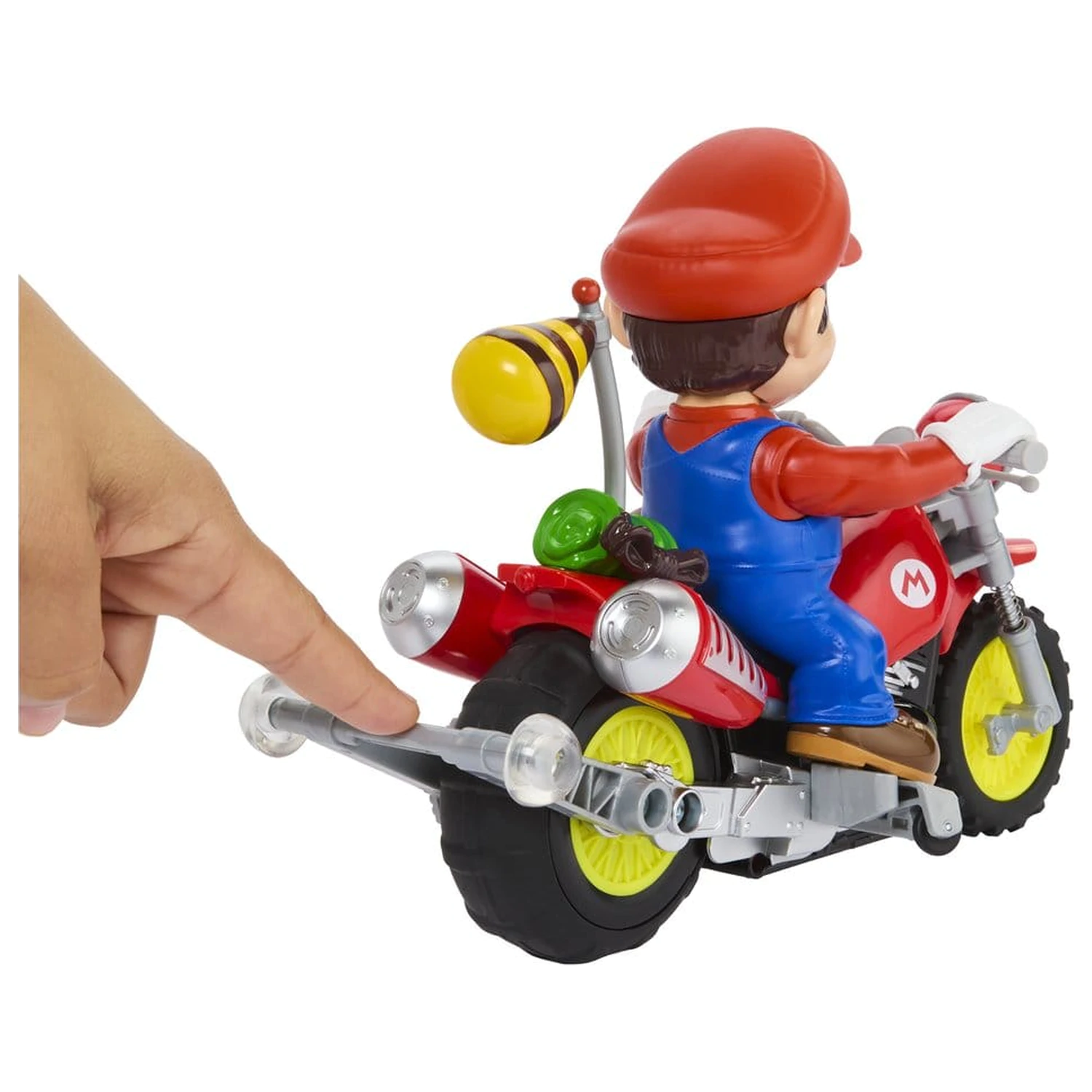 The Super Mario Galaxy Movie Mașină Hot Wheels RC Vehicle Mario Wheelie Motocross poza produsului