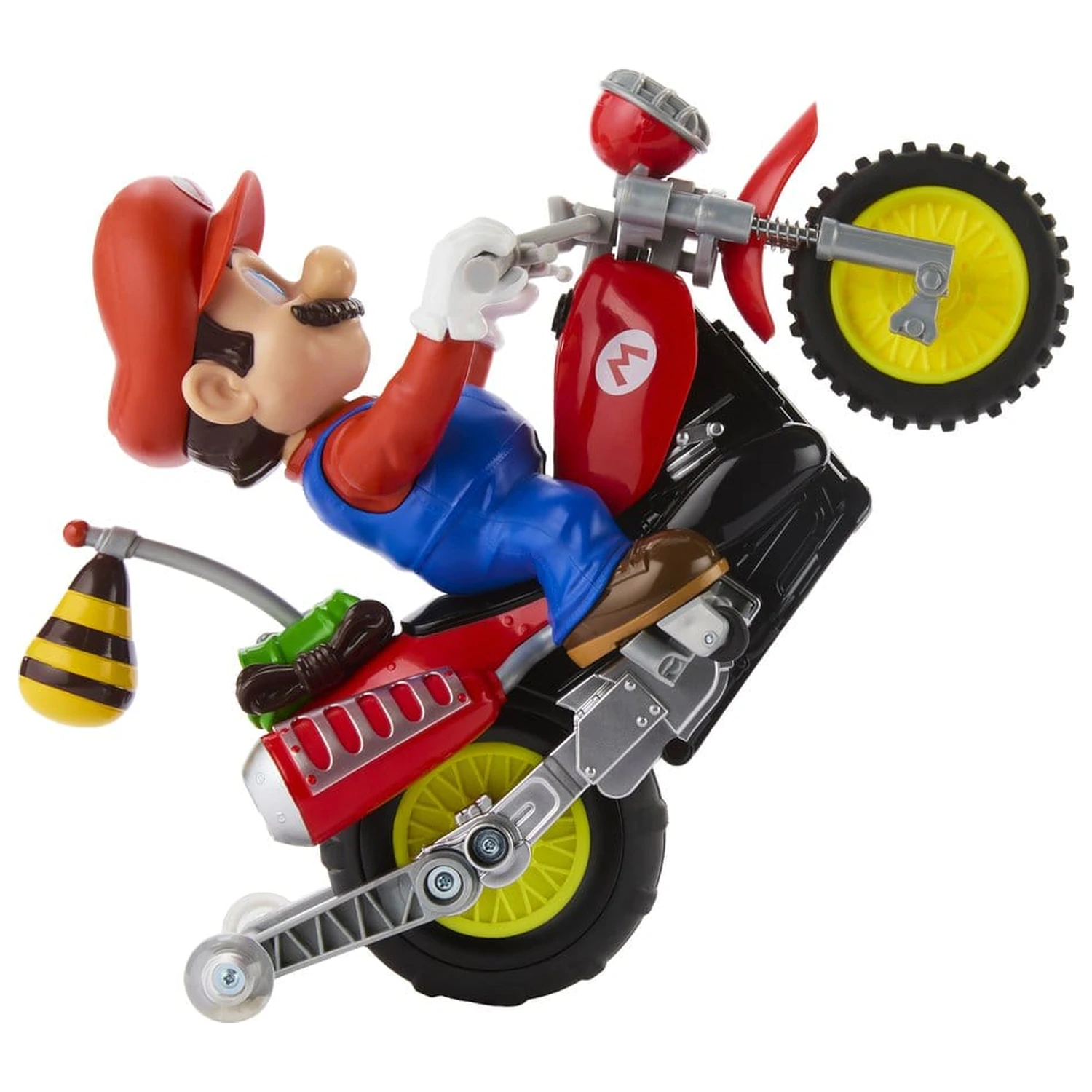 The Super Mario Galaxy Movie Mașină Hot Wheels RC Vehicle Mario Wheelie Motocross poza produsului