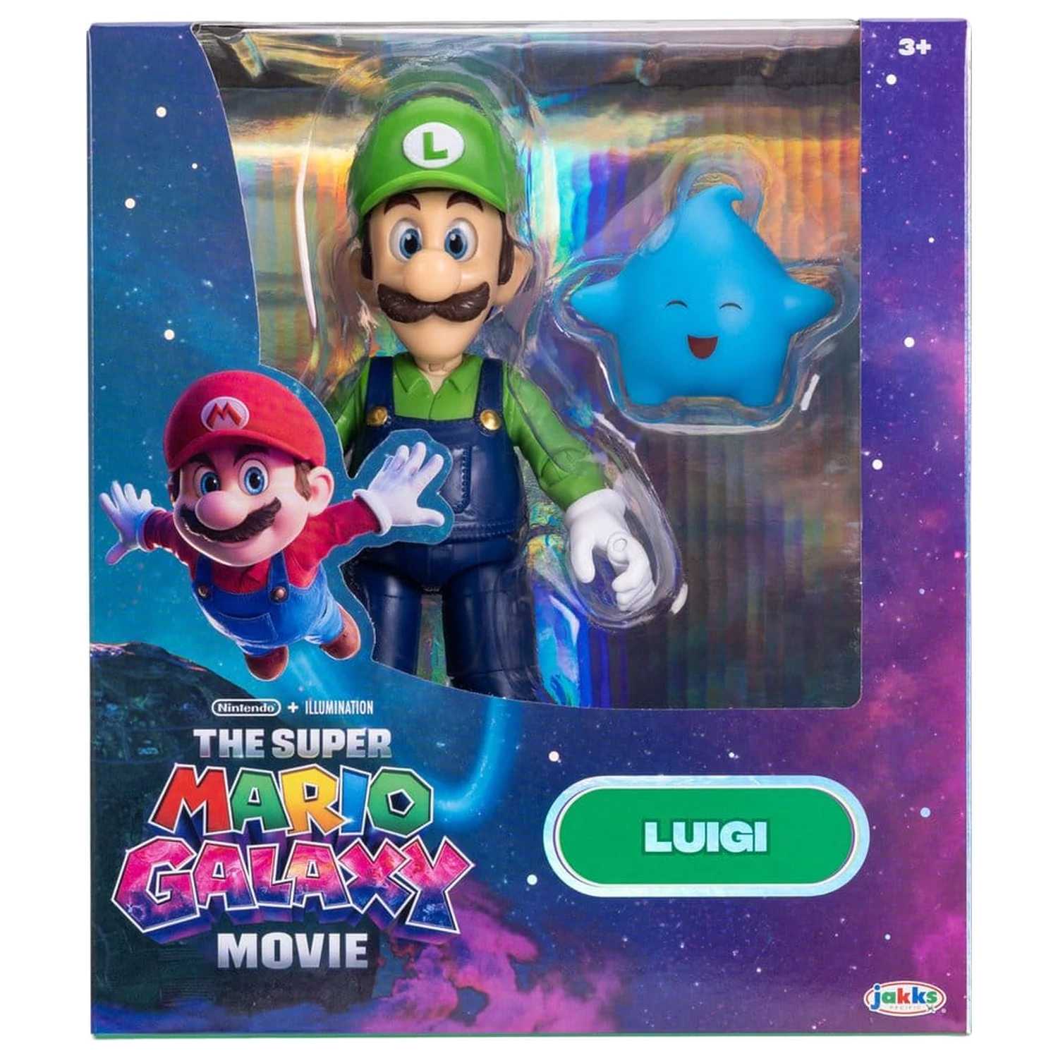 The Super Mario Galaxy Movie Figurina de acțiune Luigi 13 cm poza produsului
