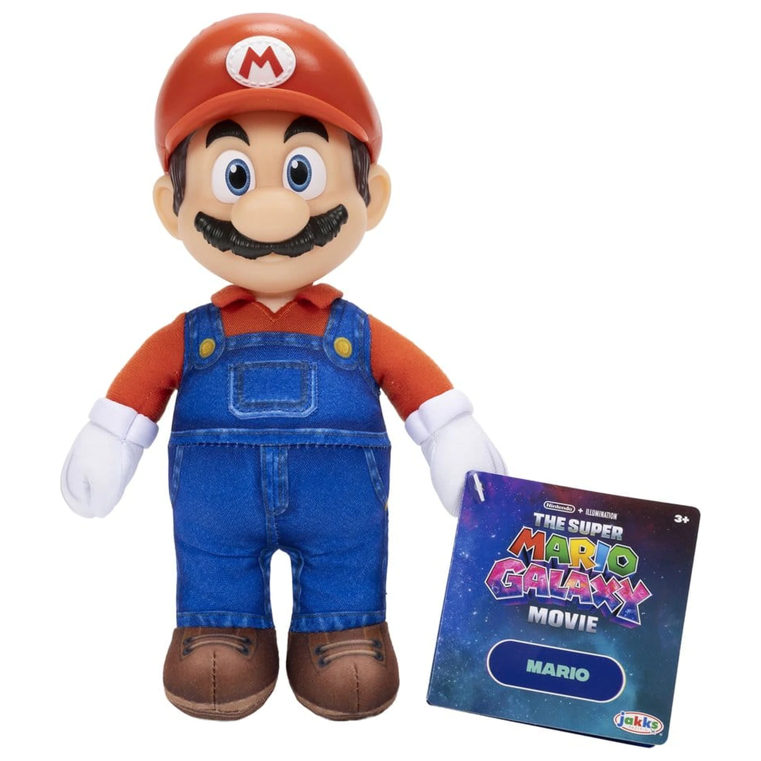 The Super Mario Galaxy The Movie Figurina de pluș Mario 22 cm poza produsului