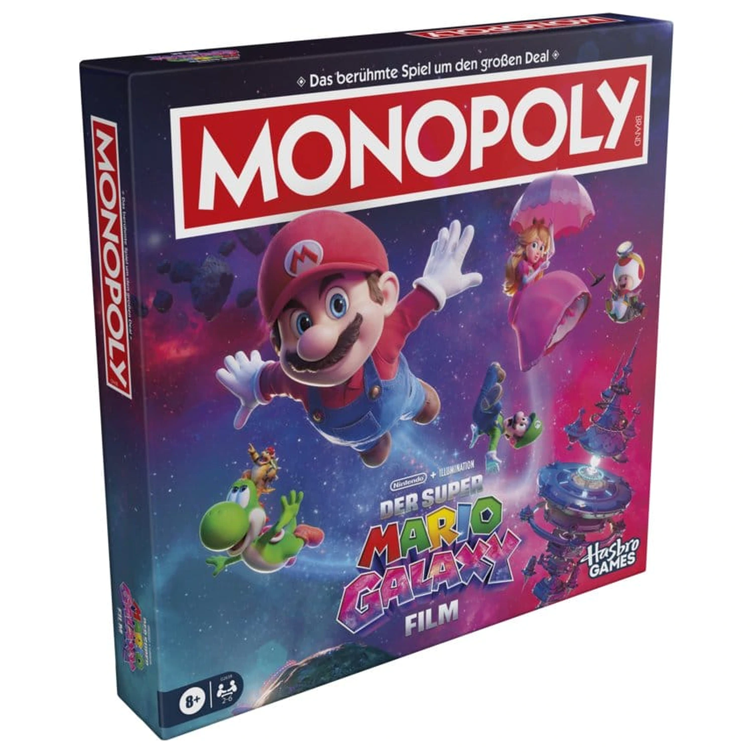 The Super Mario Galaxy Movie Monopoly Joc de societate *Versiunea germană* poza produsului