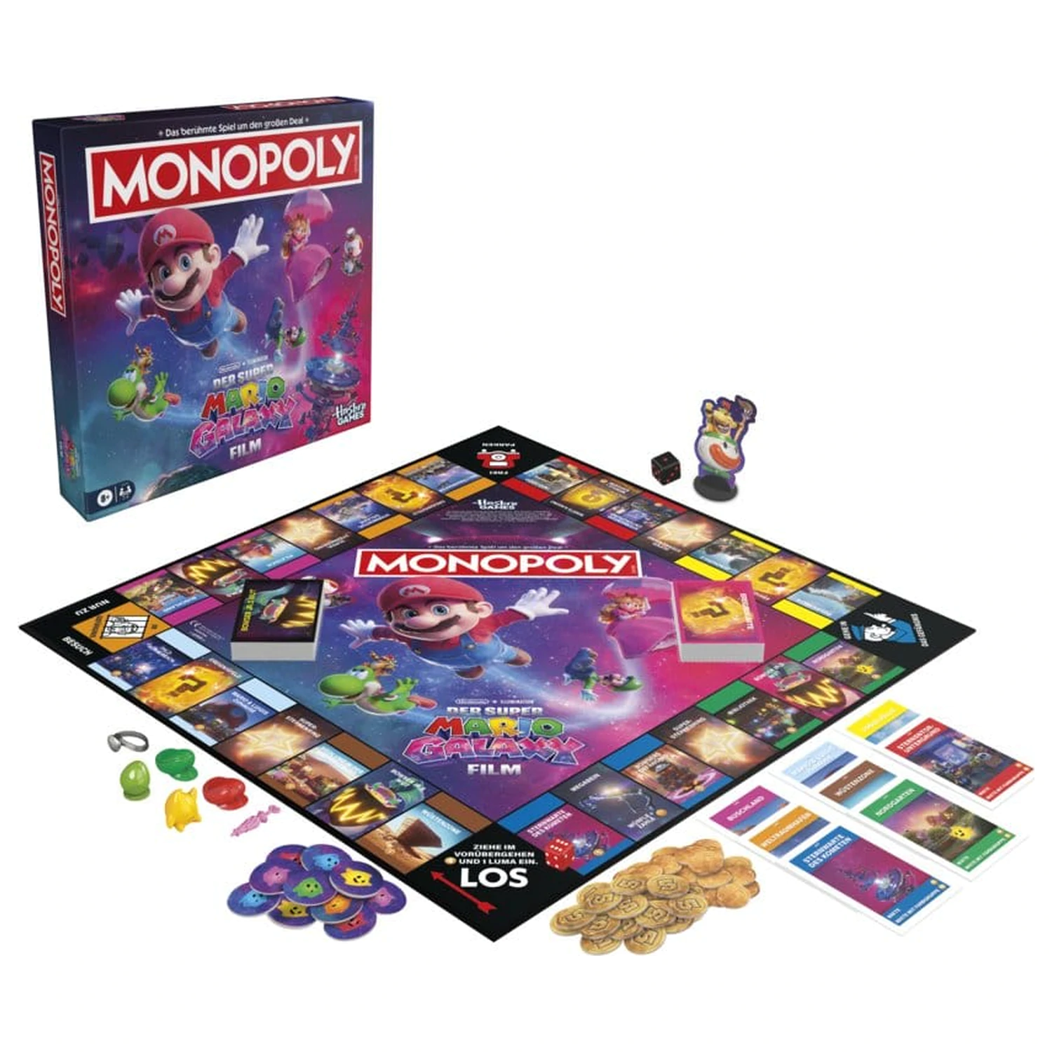 The Super Mario Galaxy Movie Monopoly Joc de societate *Versiunea germană* poza produsului