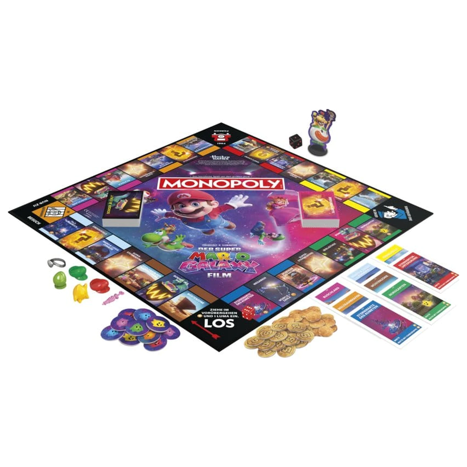 The Super Mario Galaxy Movie Monopoly Joc de societate *Versiunea germană* poza produsului
