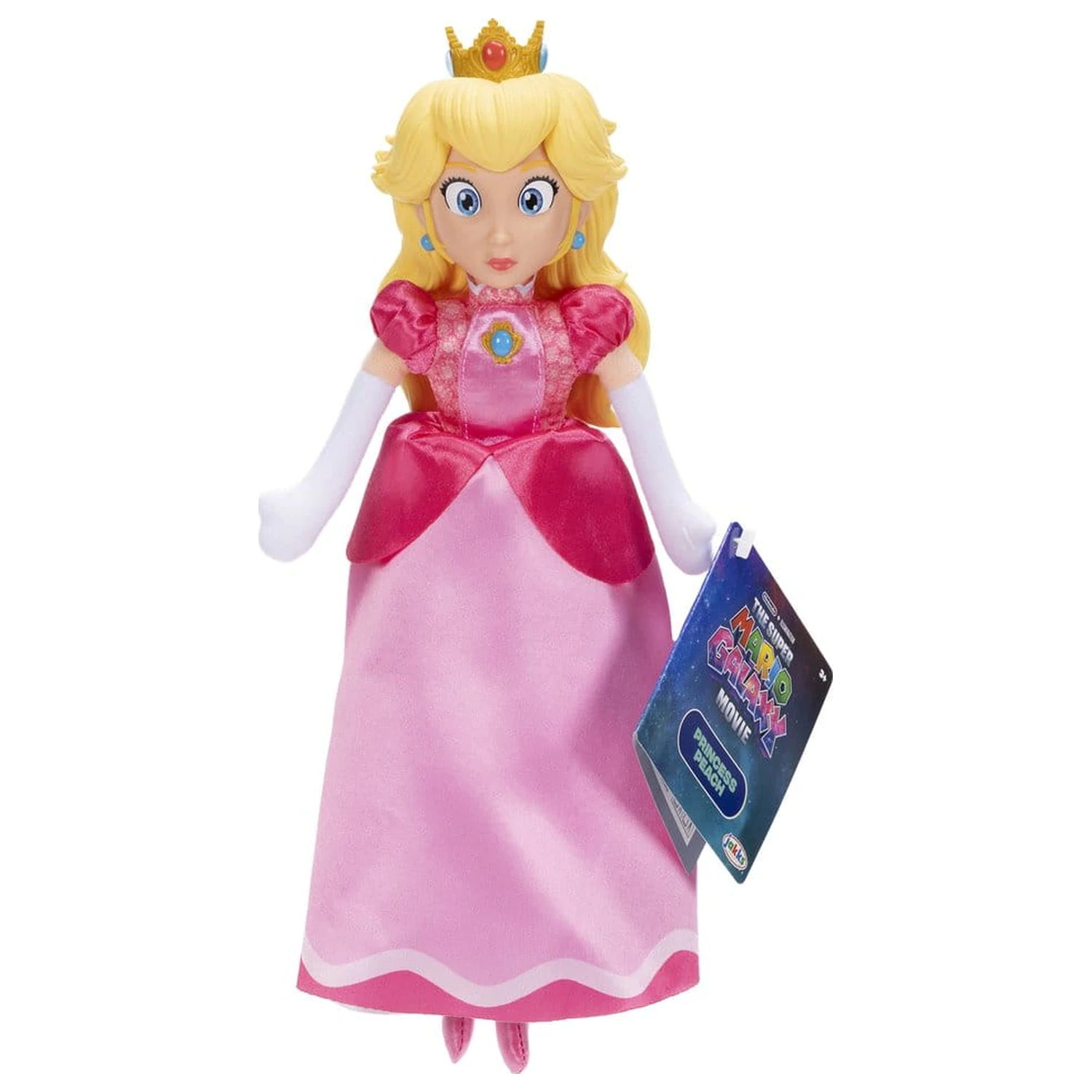 The Super Mario Galaxy Movie figurină de pluș Princess Peach 25 cm poza produsului